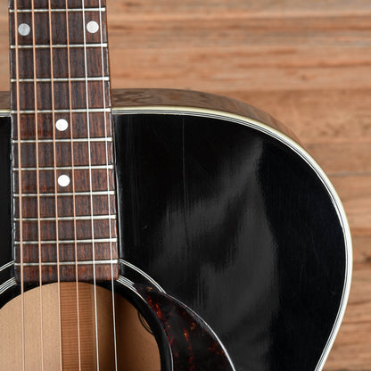 Gibson J-100 Black 1990 Acoustic Guitars / Jumbo