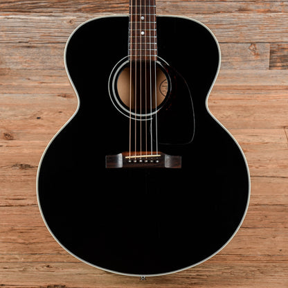 Gibson J-100 Black 1990 Acoustic Guitars / Jumbo