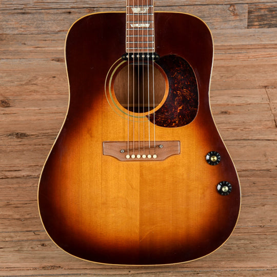 Gibson J-160E Sunburst 1975 Acoustic Guitars / Jumbo