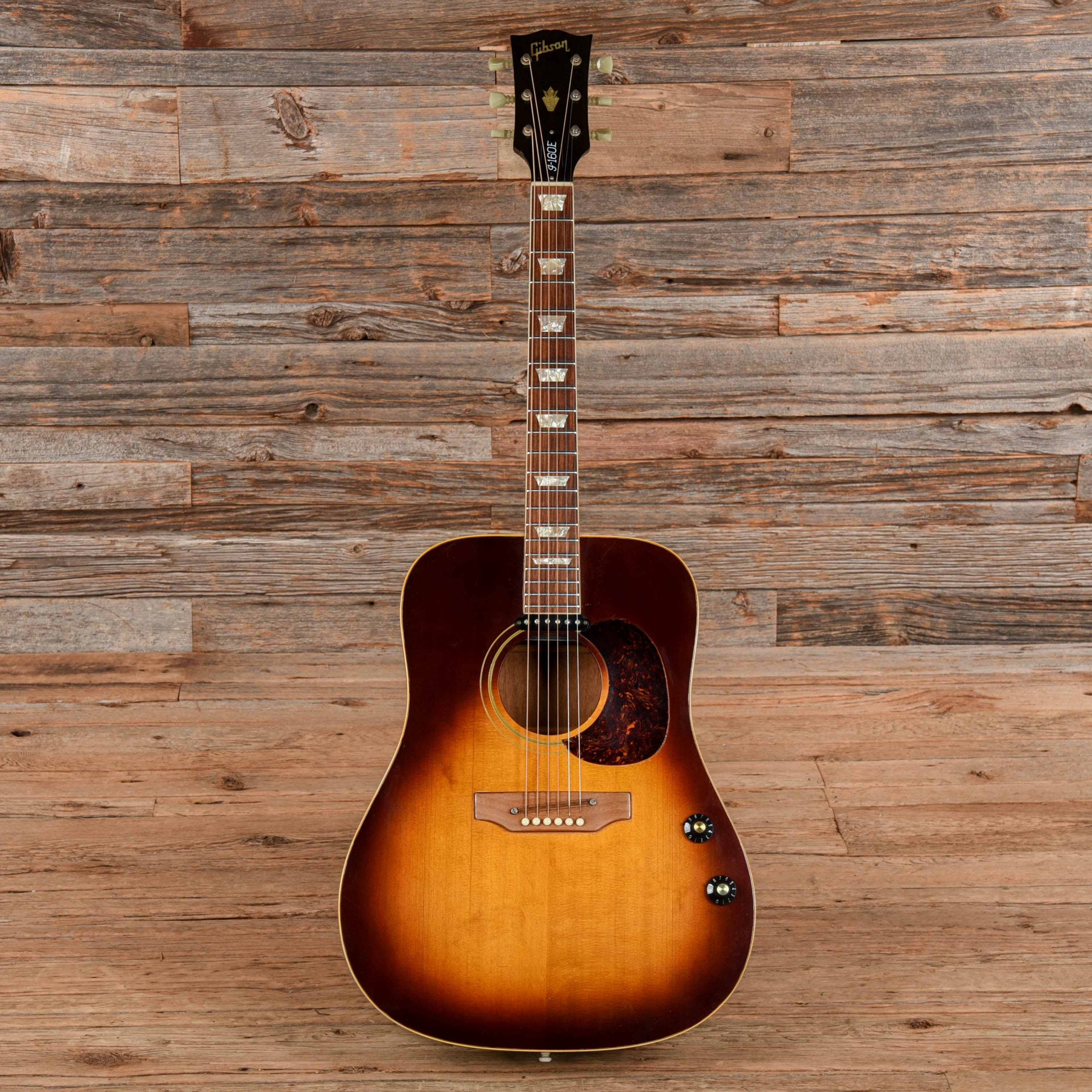 Gibson J-160E Sunburst 1975 Acoustic Guitars / Jumbo
