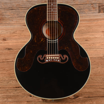 Gibson J-180 Everly Brothers Ebony 2010 Acoustic Guitars / Jumbo