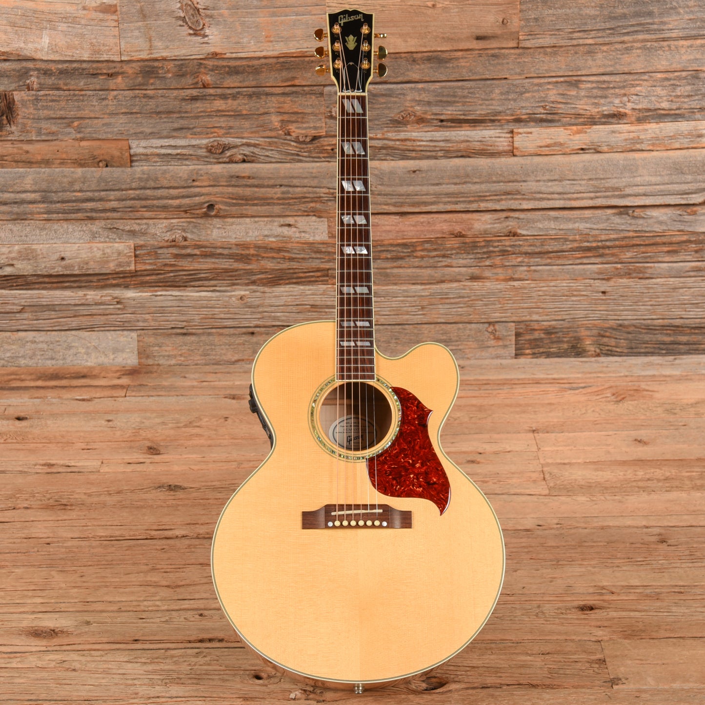 Gibson J-185 EC Antique Natural 2008 Acoustic Guitars / Jumbo