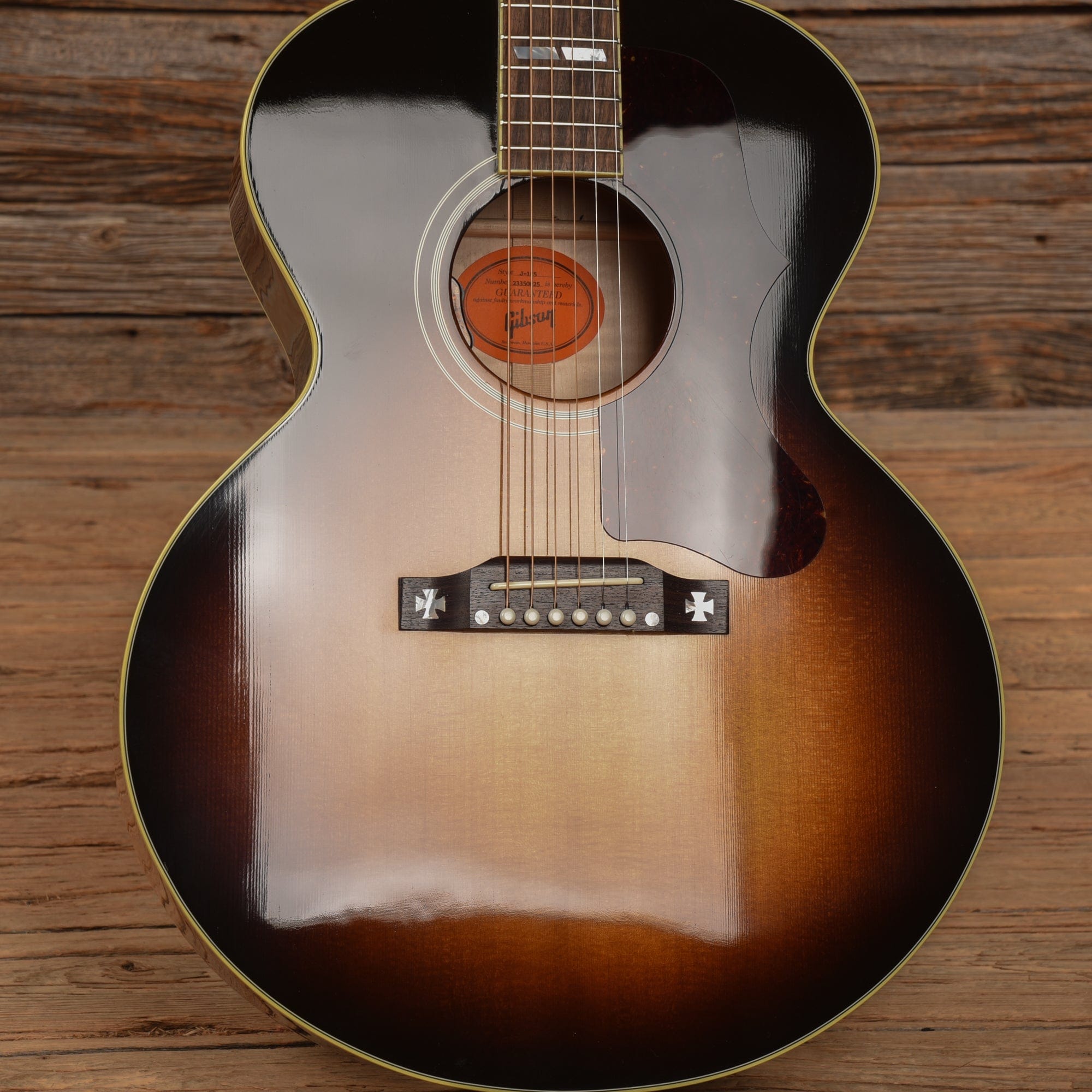 Gibson J-185 Sunburst 2020 Acoustic Guitars / Jumbo