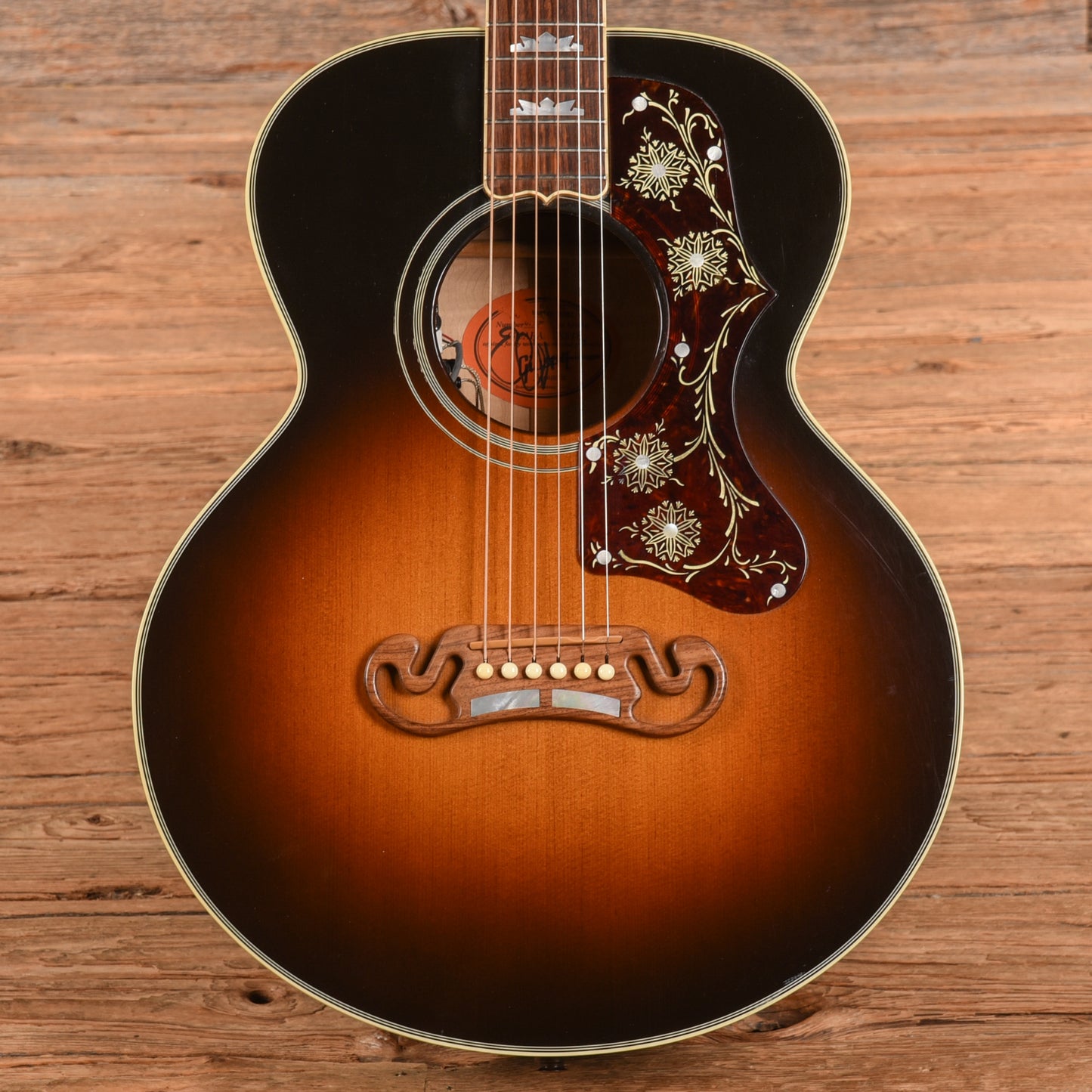 Gibson L-200 Emmylou Harris Sunburst 2008 Acoustic Guitars / Jumbo