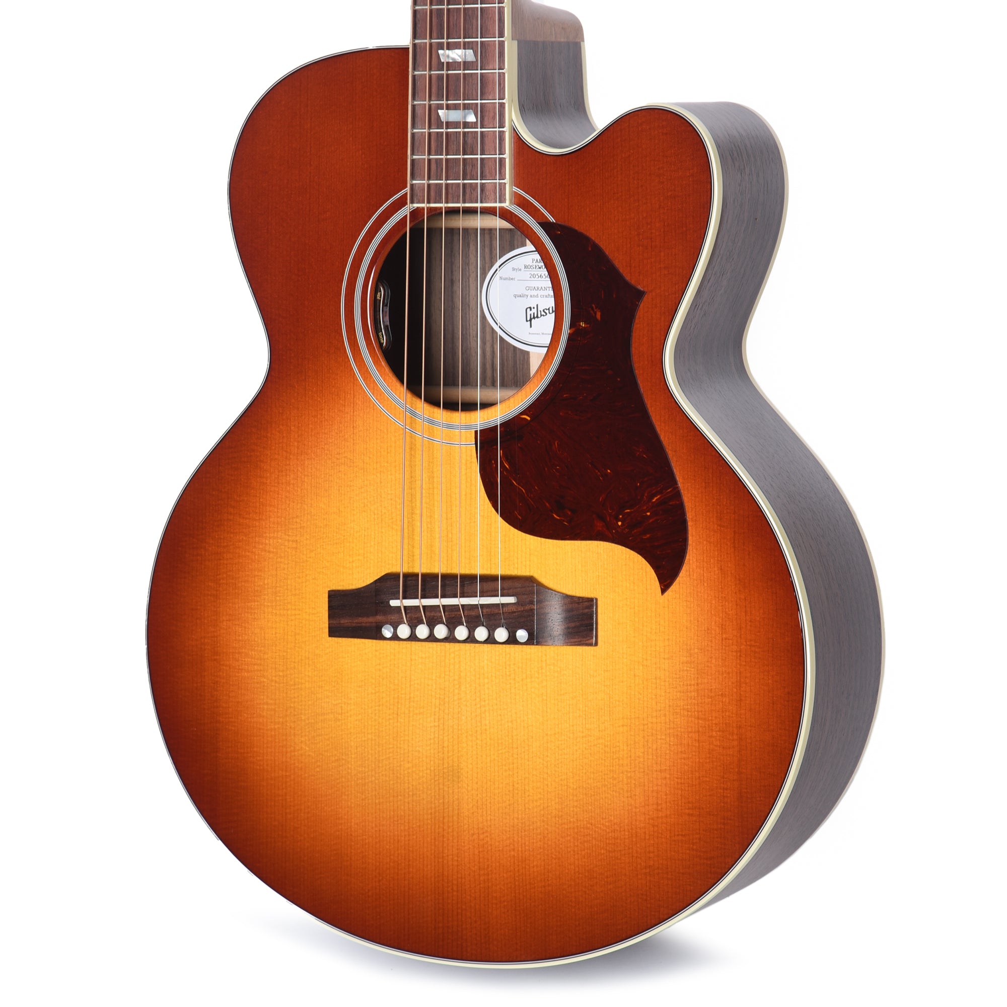 Gibson Modern Parlor Rosewood EC Rosewood Burst Acoustic Guitars / Jumbo