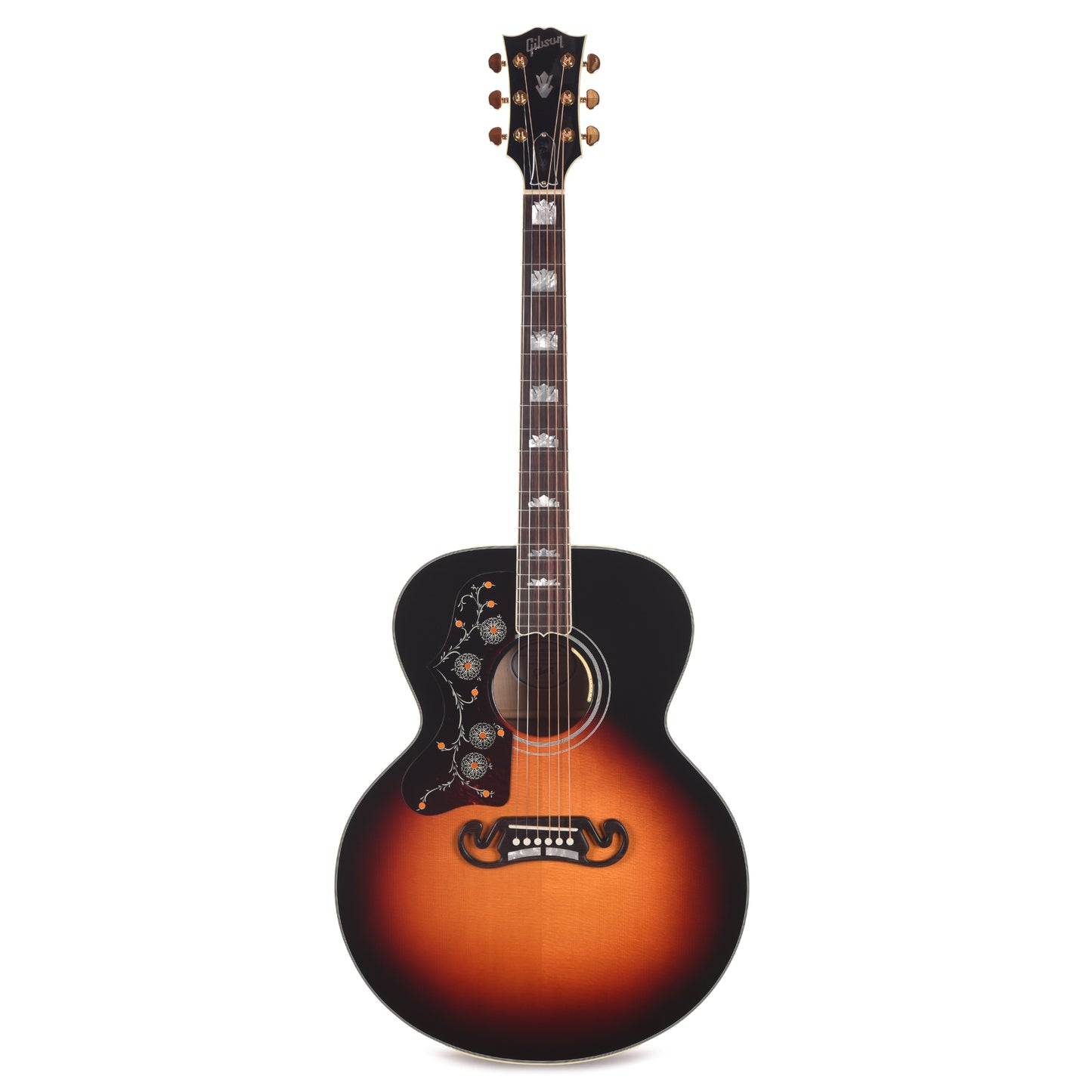 Gibson Modern SJ-200 Standard Maple LEFTY Tri Burst Acoustic Guitars / Jumbo