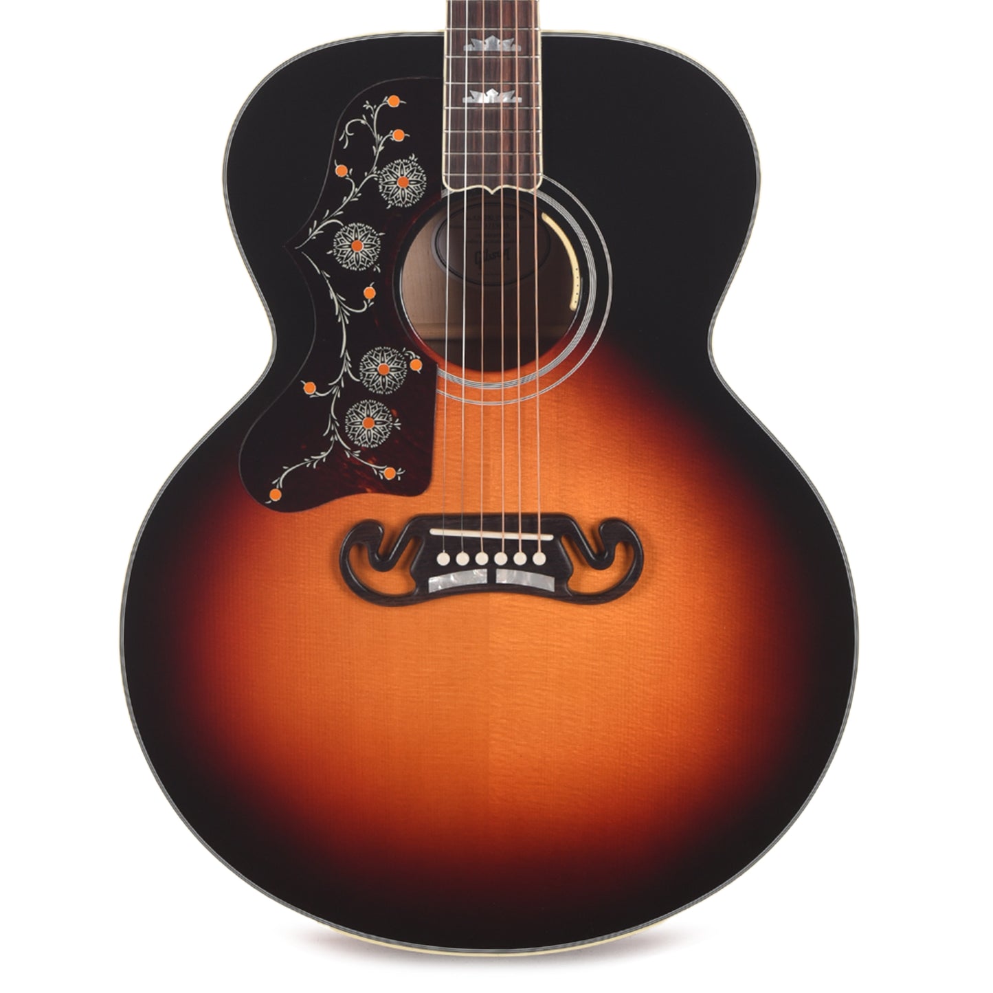 Gibson Modern SJ-200 Standard Maple LEFTY Tri Burst Acoustic Guitars / Jumbo