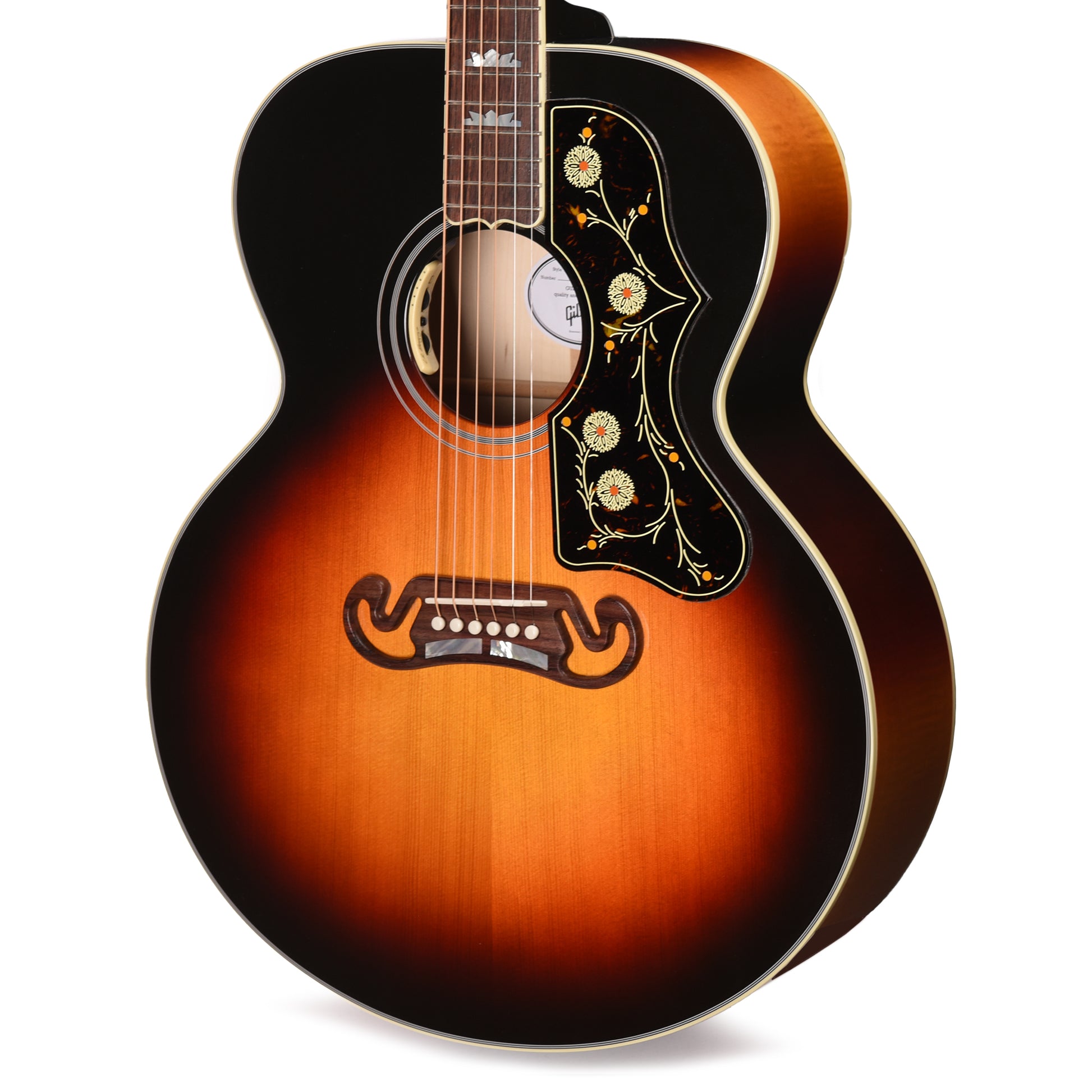 Gibson Modern SJ-200 Standard Maple Tri Burst Acoustic Guitars / Jumbo