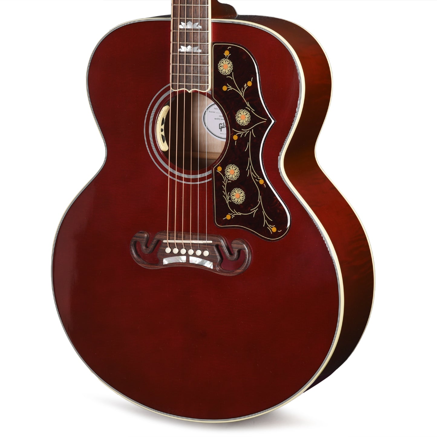 Gibson Modern SJ-200 Standard Maple Wine Red Acoustic Guitars / Jumbo