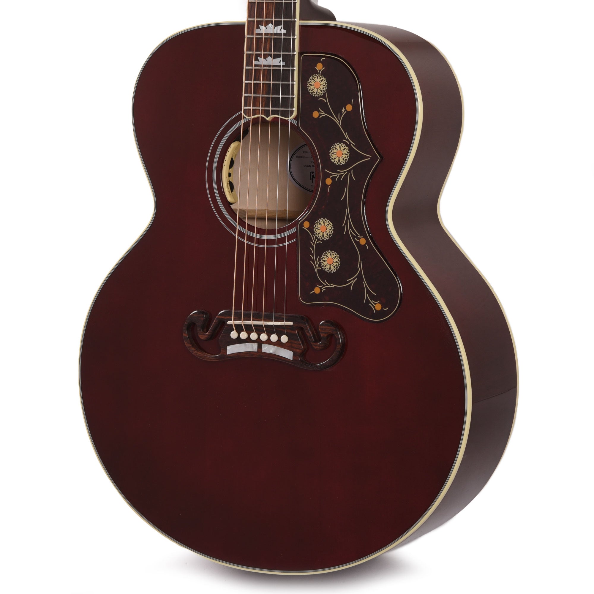 Gibson Modern SJ-200 Standard Maple Wine Red Acoustic Guitars / Jumbo