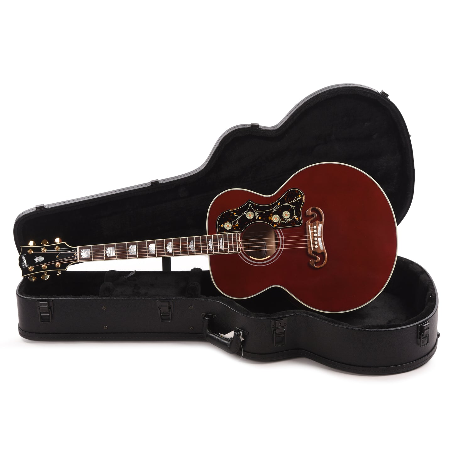 Gibson Modern SJ-200 Standard Maple Wine Red Acoustic Guitars / Jumbo