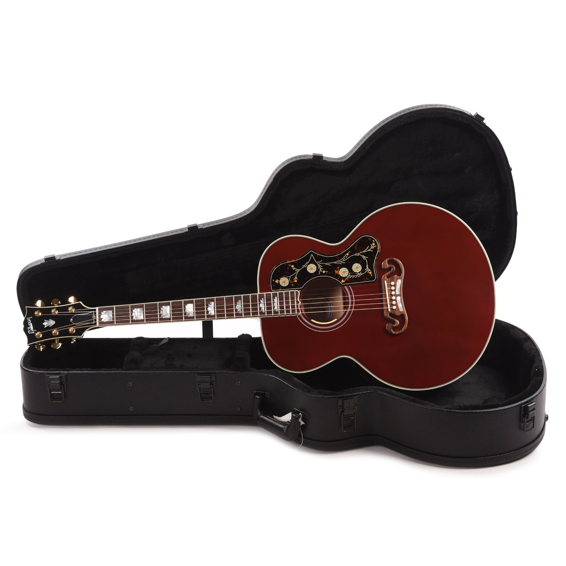 Gibson Modern SJ-200 Standard Maple Wine Red Acoustic Guitars / Jumbo