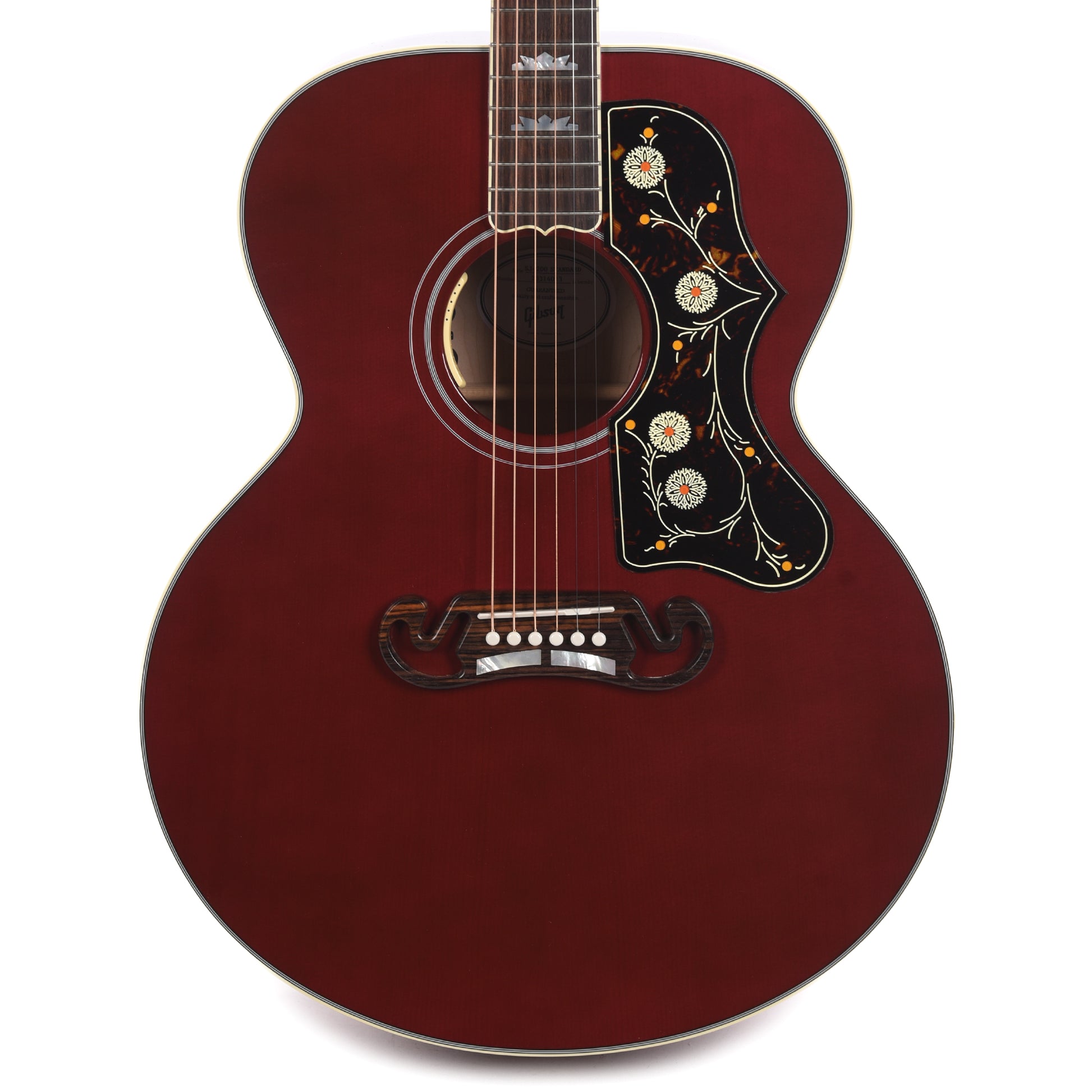 Gibson Modern SJ-200 Standard Maple Wine Red Acoustic Guitars / Jumbo