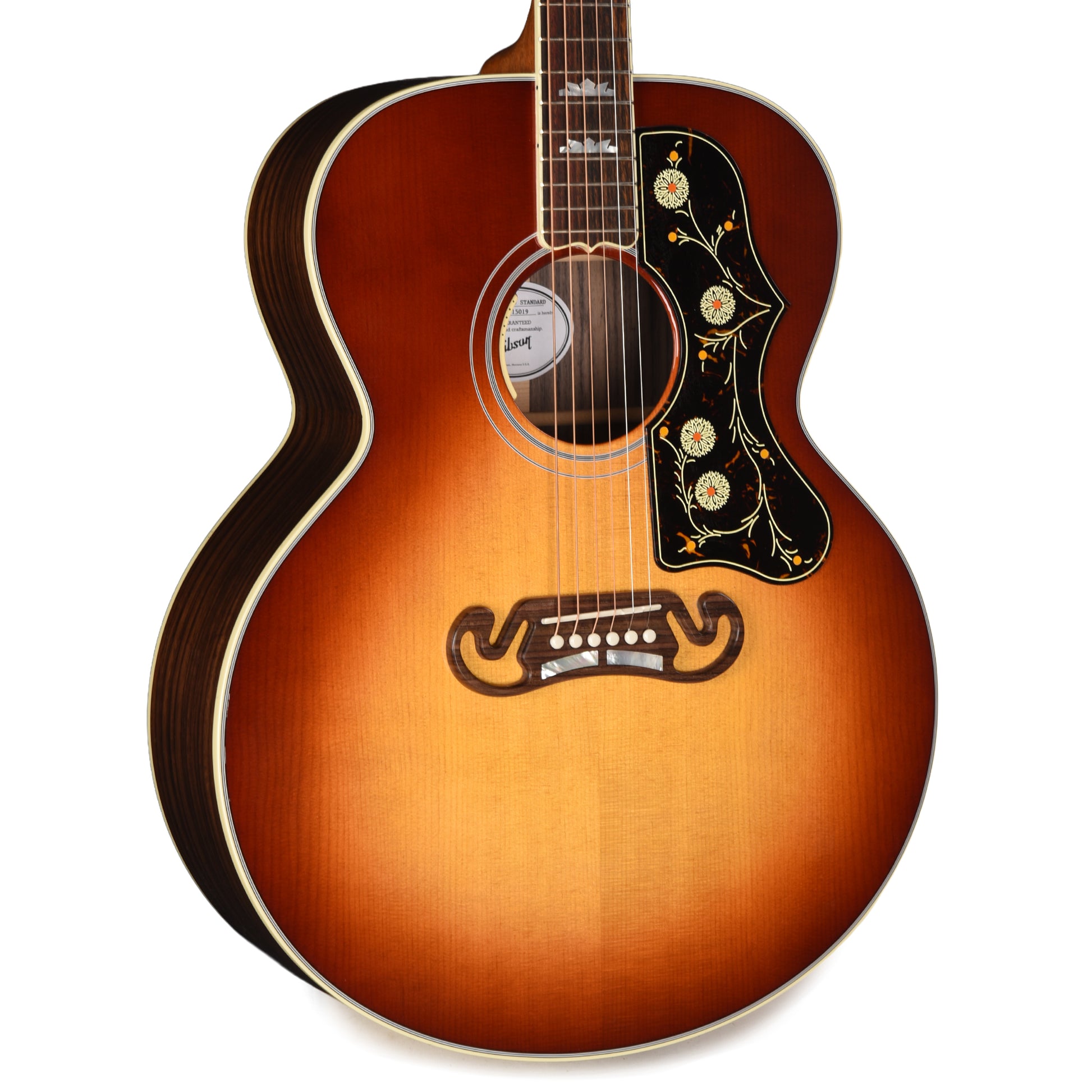 Gibson Modern SJ-200 Standard Rosewood Rosewood Burst Acoustic Guitars / Jumbo