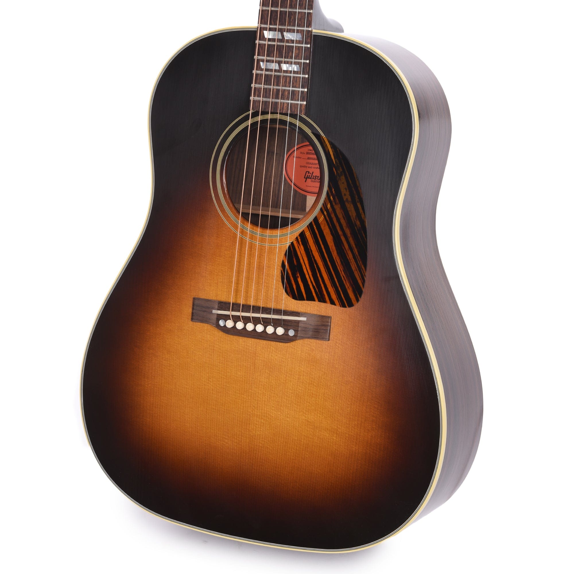 Gibson Montana Custom Shop Historic Reissue 1942 Banner Southern Jumbo Vintage Sunburst Acoustic Guitars / Jumbo