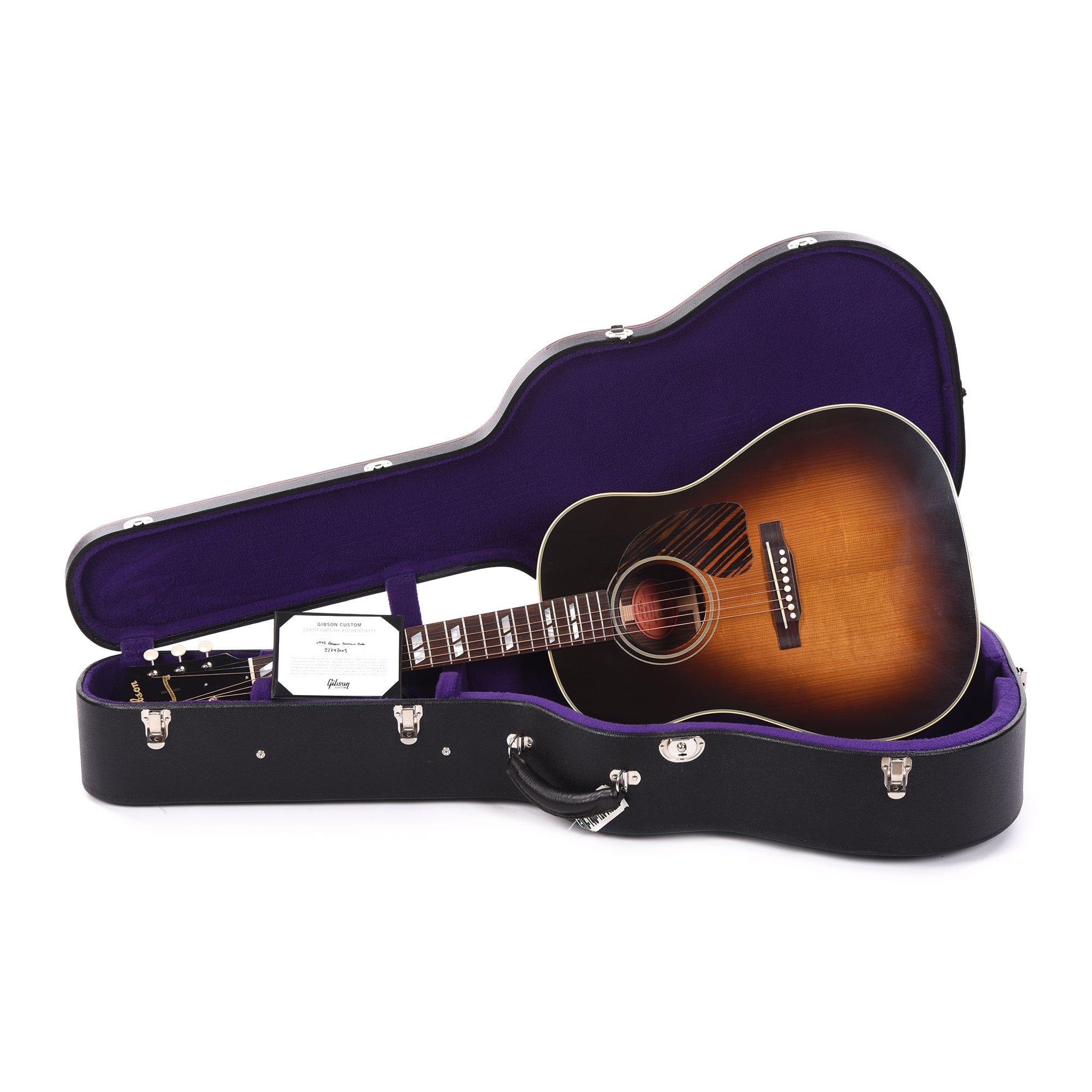 Gibson Montana Custom Shop Historic Reissue 1942 Banner Southern Jumbo Vintage Sunburst Acoustic Guitars / Jumbo