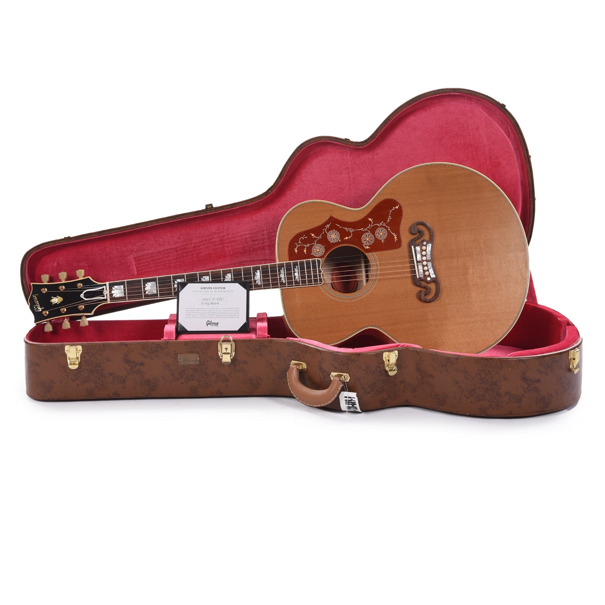 Gibson Montana Custom Shop Historic Reissue 1957 SJ-200 Antique Natural Acoustic Guitars / Jumbo