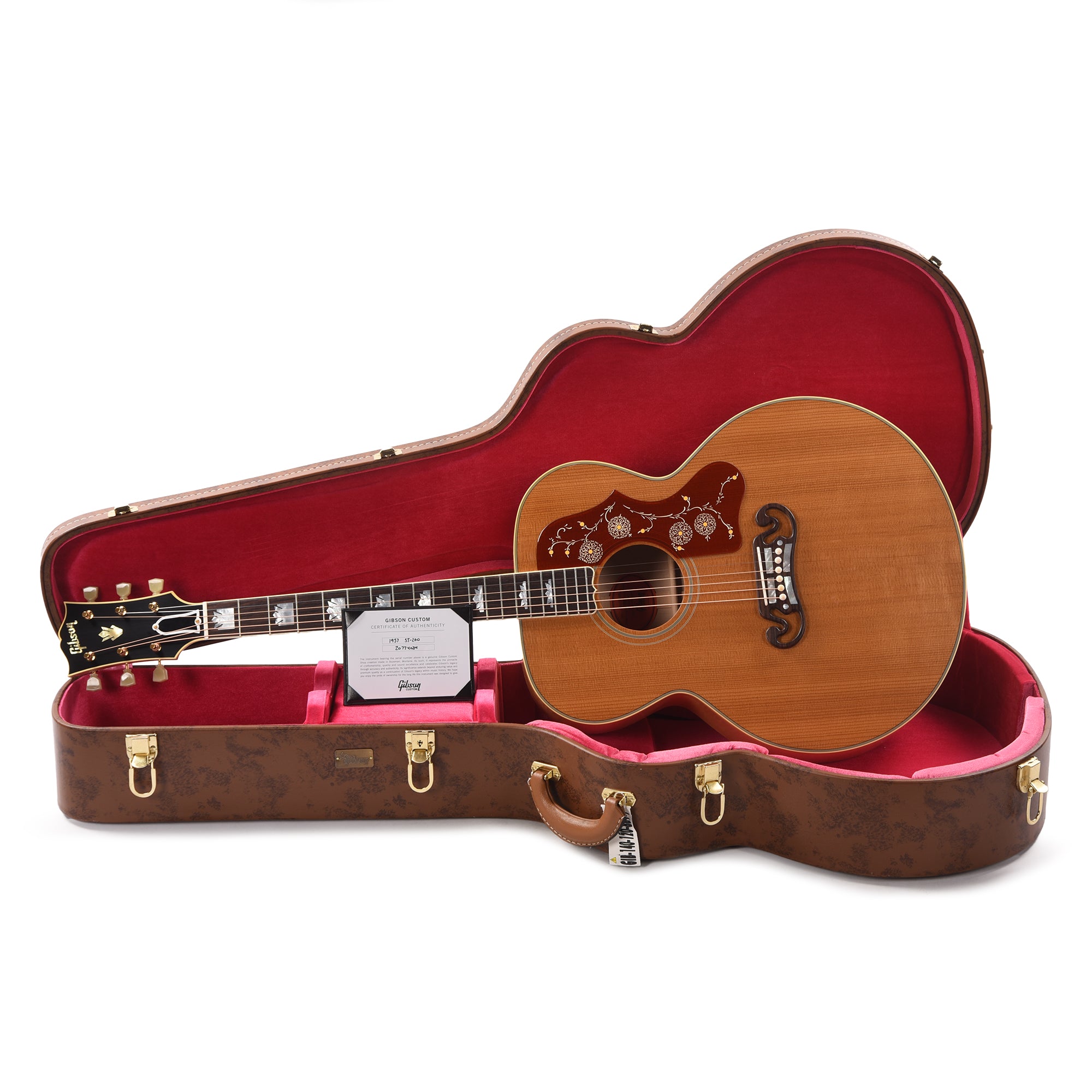 Gibson Montana Custom Shop Historic Reissue 1957 SJ-200 Antique Natural Acoustic Guitars / Jumbo