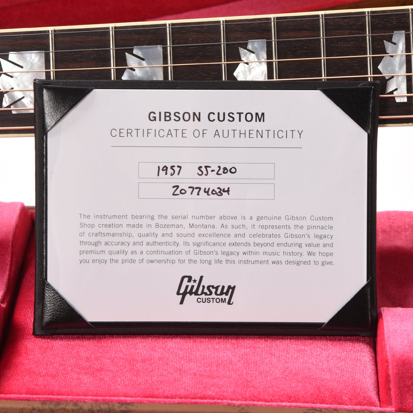 Gibson Montana Custom Shop Historic Reissue 1957 SJ-200 Antique Natural Acoustic Guitars / Jumbo