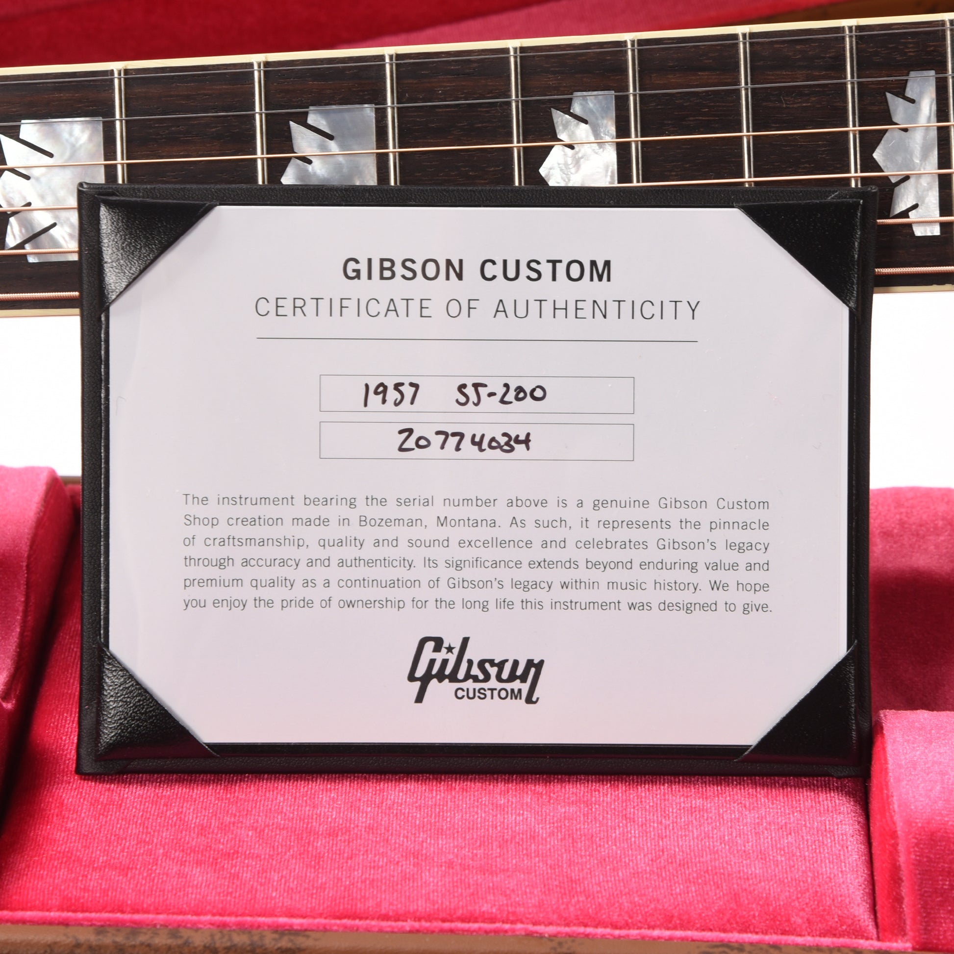 Gibson Montana Custom Shop Historic Reissue 1957 SJ-200 Antique Natural Acoustic Guitars / Jumbo