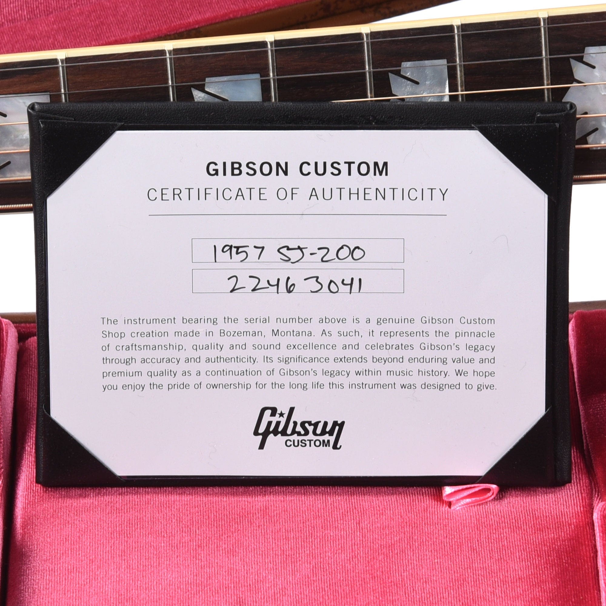 Gibson Montana Custom Shop Historic Reissue 1957 SJ-200 Vintage Sunburst Acoustic Guitars / Jumbo