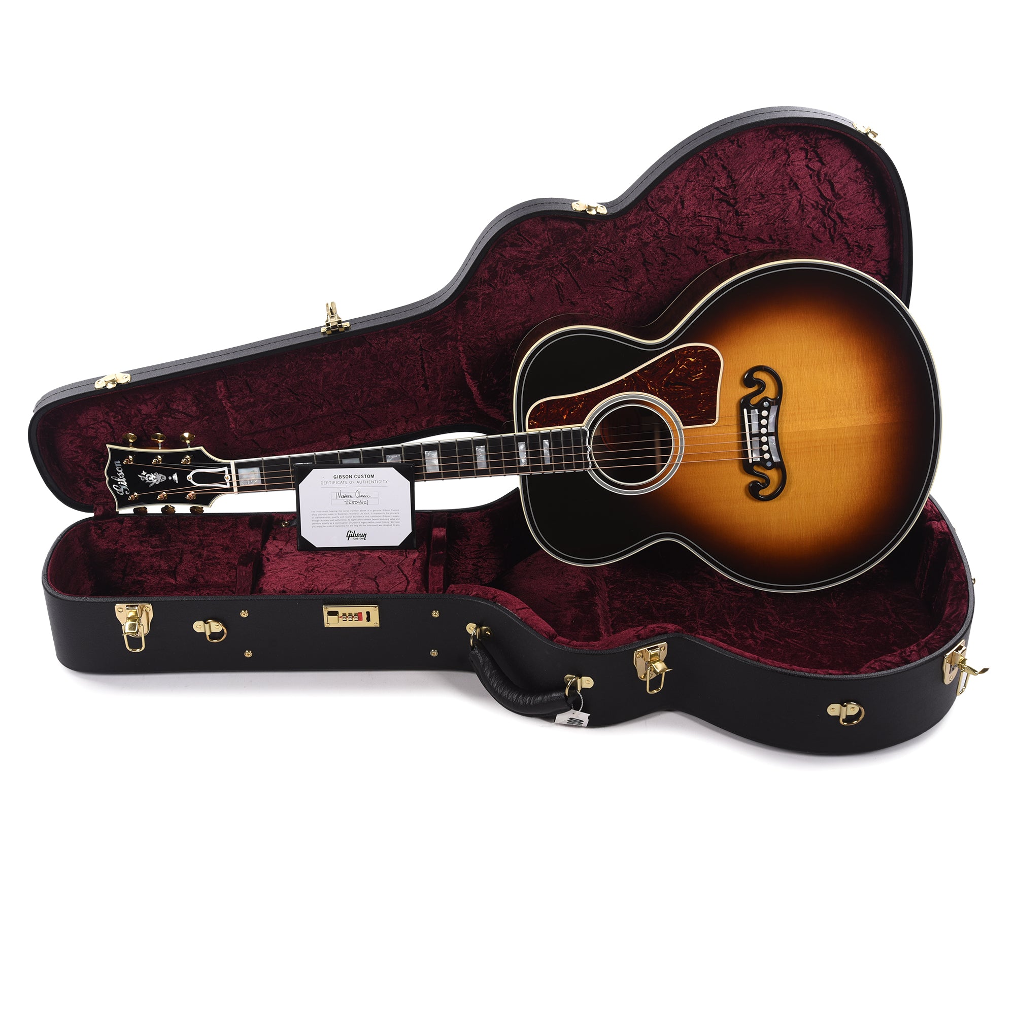 Gibson Montana Custom Shop SJ-200 Western Classic Vintage Sunburst Acoustic Guitars / Jumbo