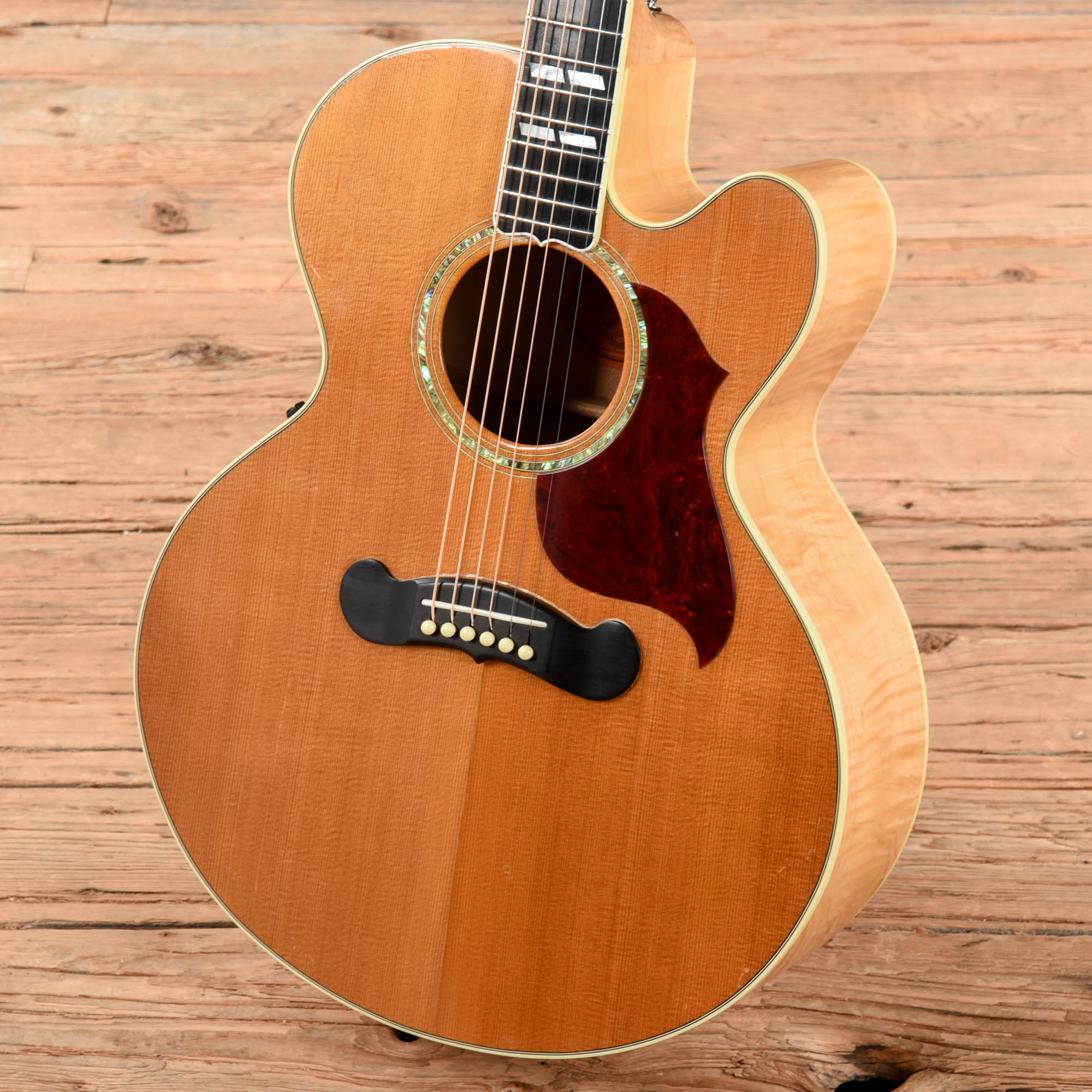 Gibson Montana J-185 EC Antique Natural 2003 Acoustic Guitars / Jumbo