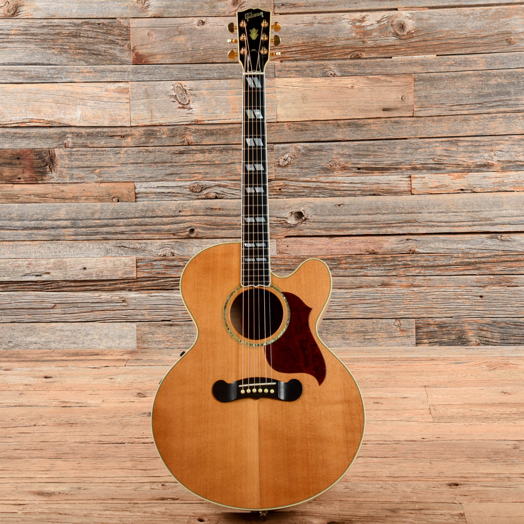 Gibson Montana J-185 EC Antique Natural 2003 Acoustic Guitars / Jumbo