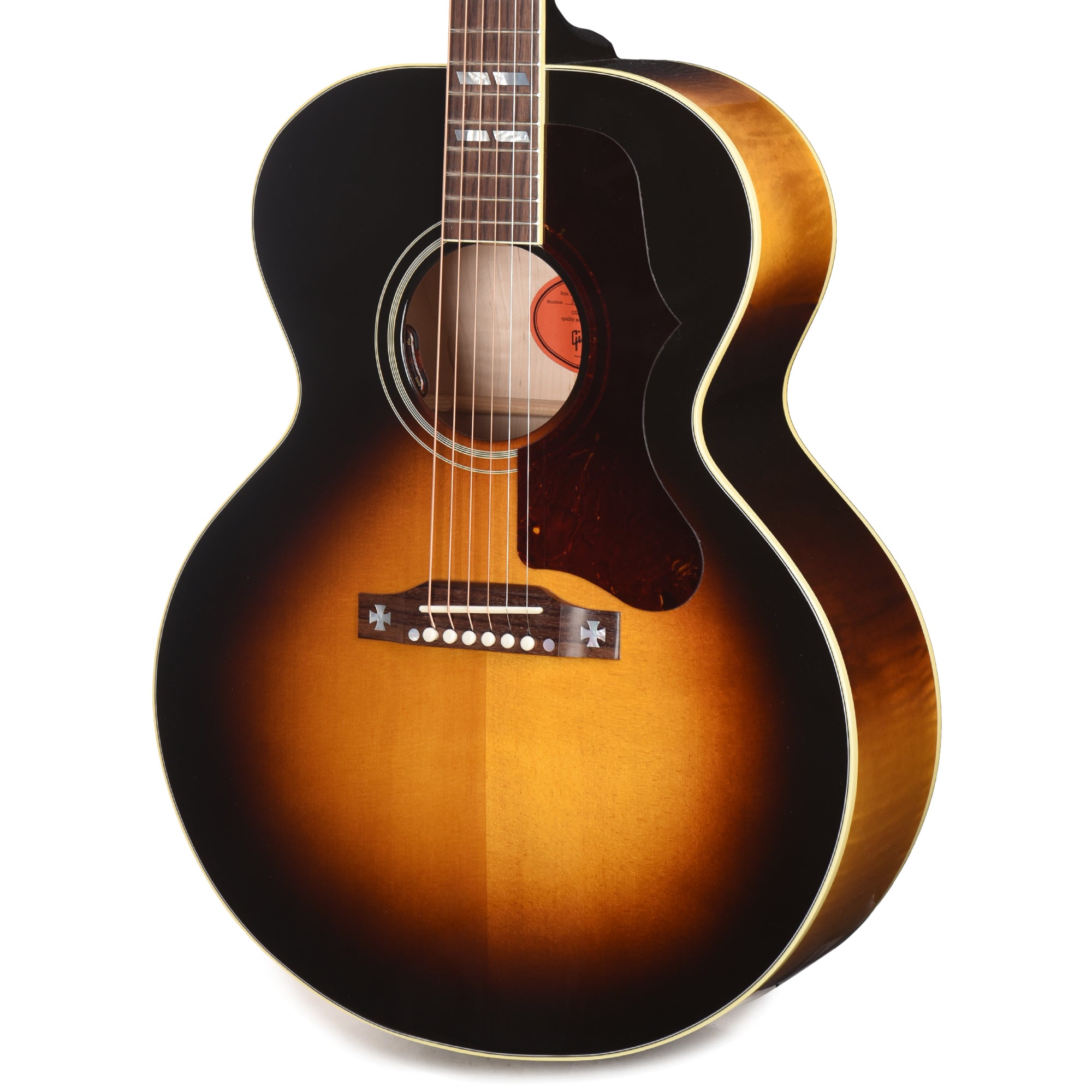 Gibson Original J-185 Original Vintage Sunburst Acoustic Guitars / Jumbo