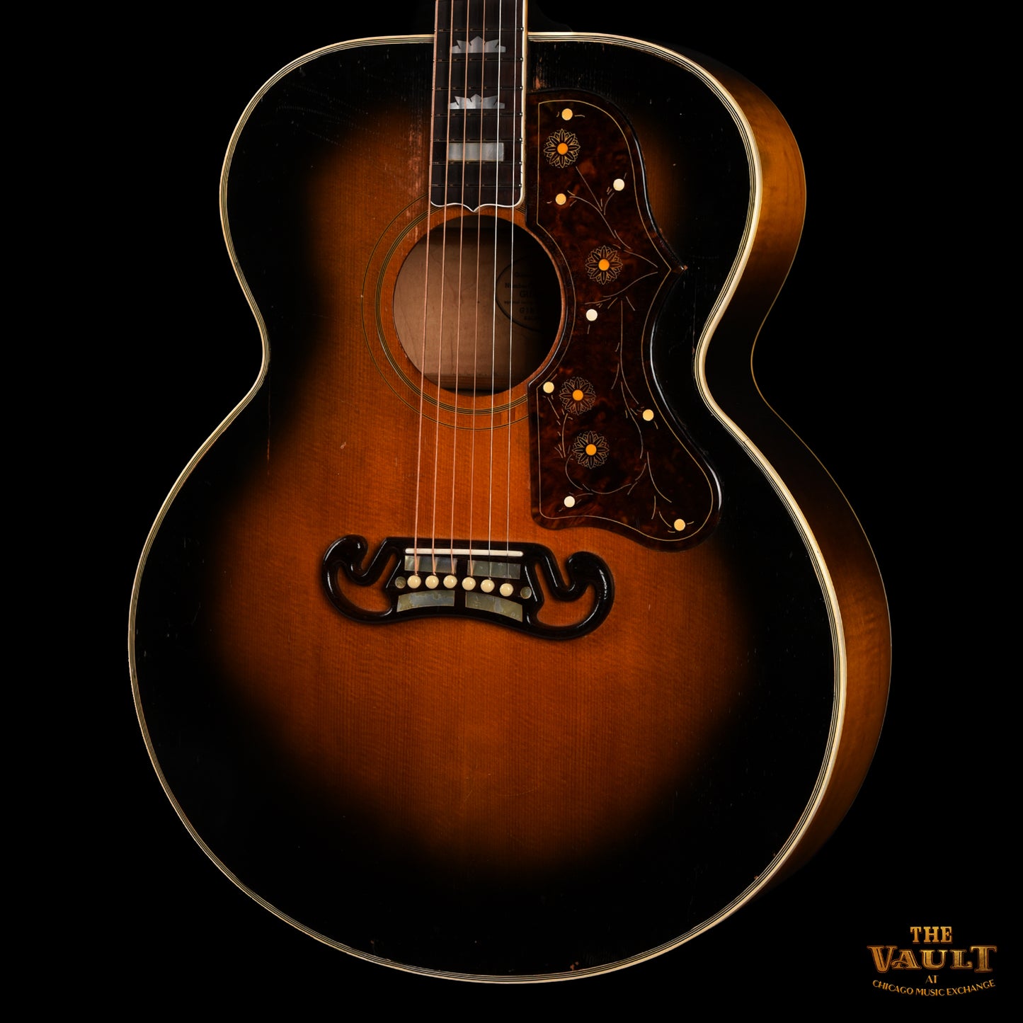 Gibson SJ-200 Sunburst 1953 Acoustic Guitars / Jumbo