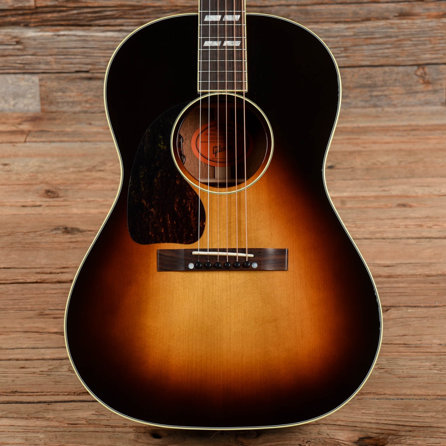 Gibson Nathaniel Rateliff Signature LG-2 Western Sunburst 2022 LEFTY Acoustic Guitars / Left-Handed
