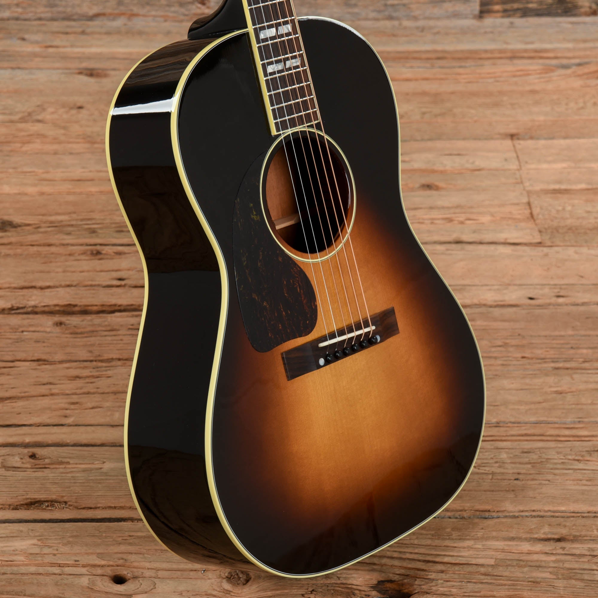 Gibson Nathaniel Rateliff Signature LG-2 Western Sunburst 2022 LEFTY Acoustic Guitars / Left-Handed