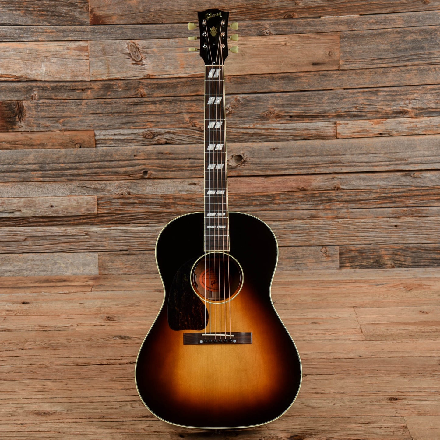 Gibson Nathaniel Rateliff Signature LG-2 Western Sunburst 2022 LEFTY Acoustic Guitars / Left-Handed