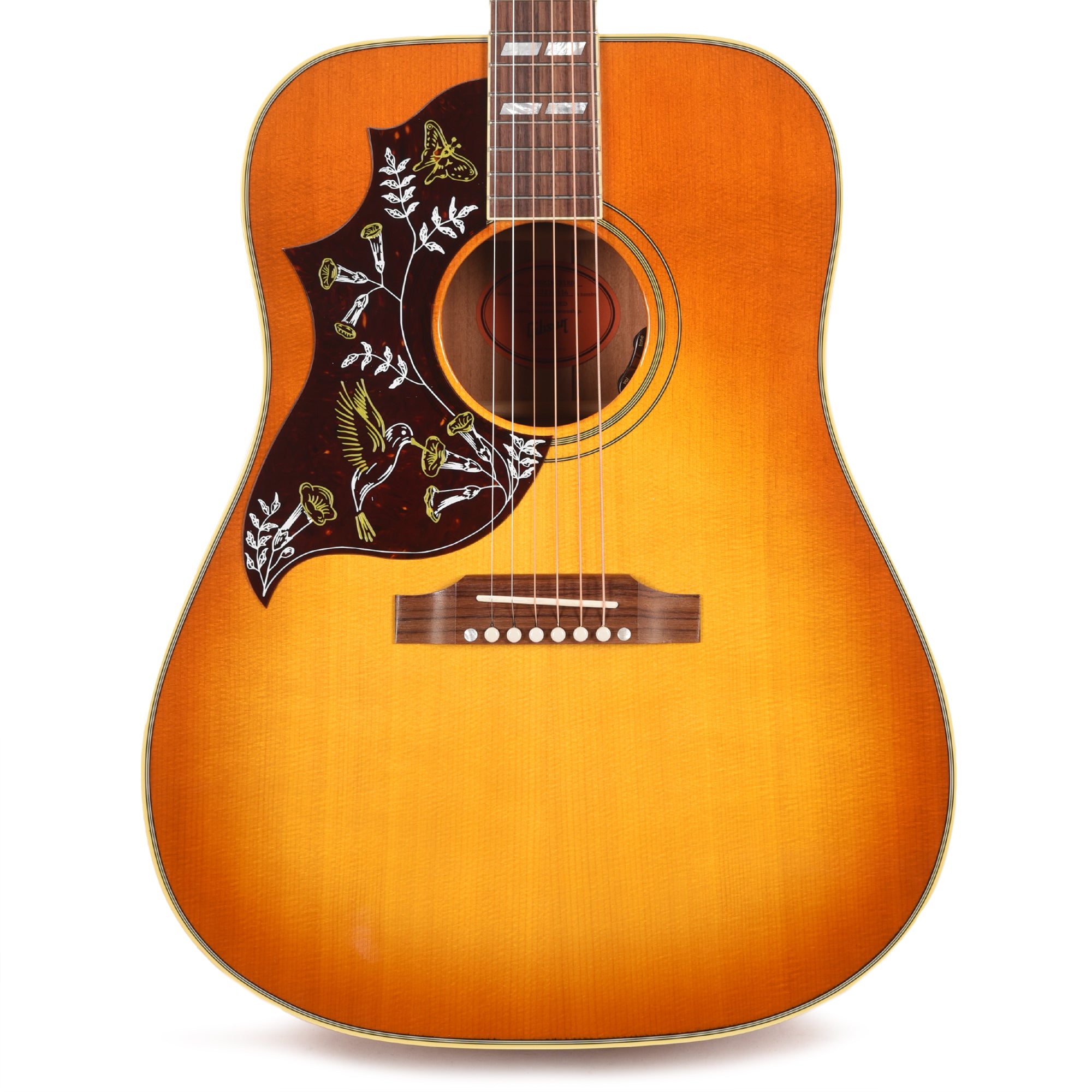 Gibson Original Hummingbird LEFTY Heritage Cherry Sunburst Acoustic Guitars / Left-Handed