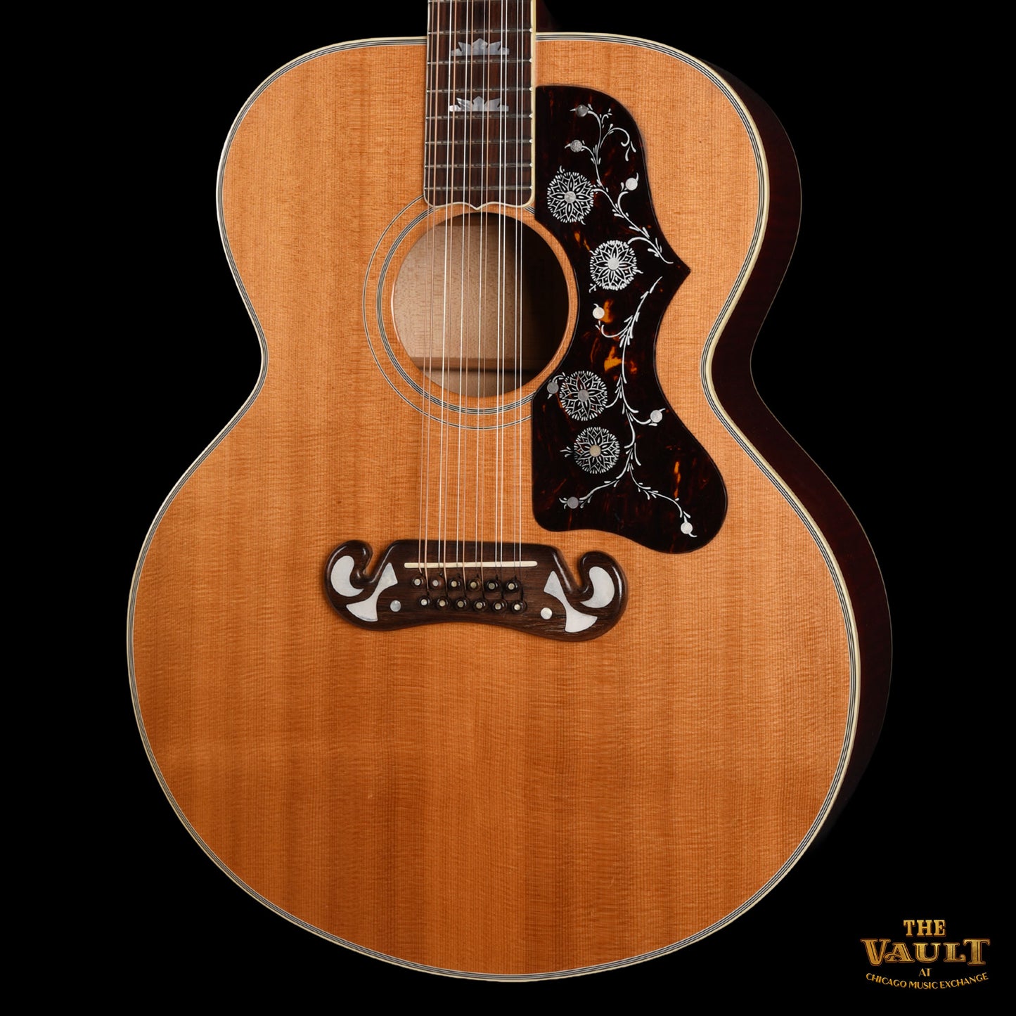 Gibson J200-T 12 String 1992 (Chris Hillman "The Byrds") Sunburst 1992 Acoustic Guitars / OM and Auditorium