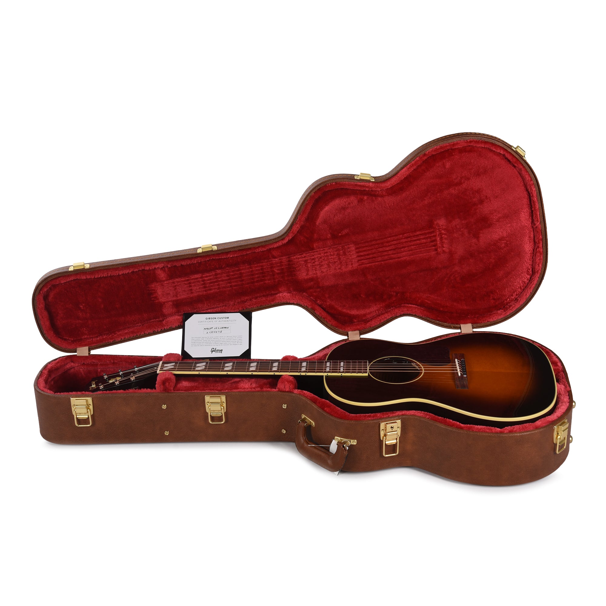Gibson Artist Nathaniel Rateliff Signature LG-2 Western Vintage Sunburst Acoustic Guitars / Parlor
