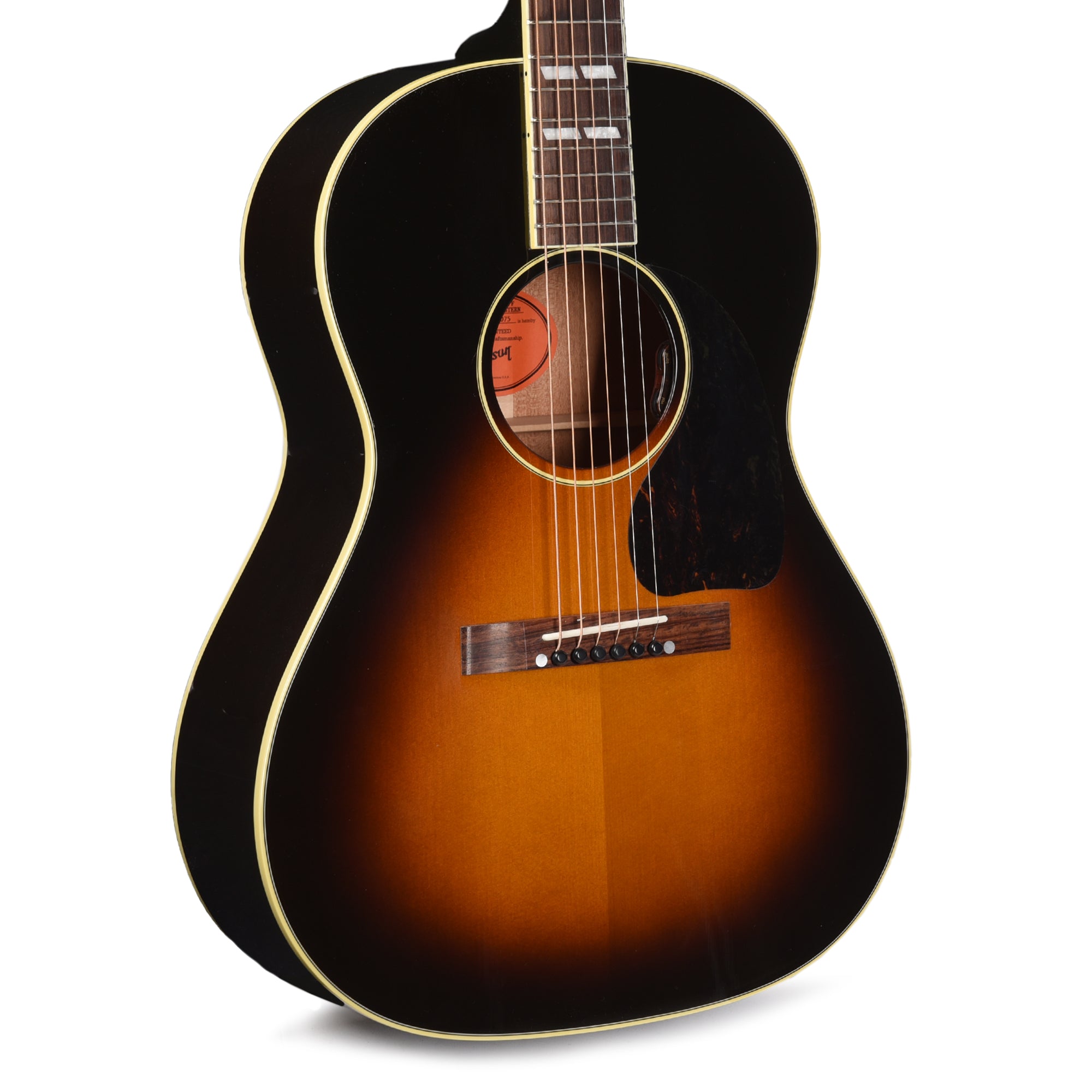 Gibson Artist Nathaniel Rateliff Signature LG-2 Western Vintage Sunburst Acoustic Guitars / Parlor