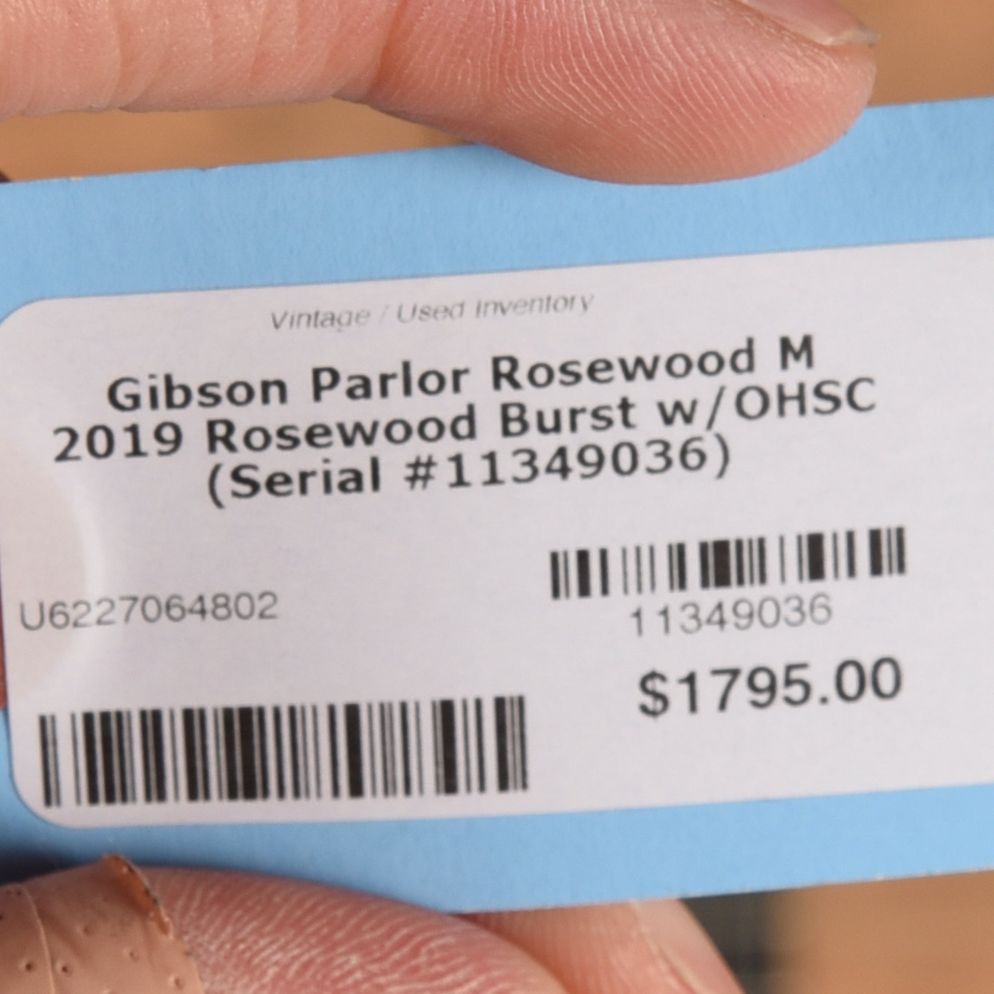 Gibson Parlor Rosewood M Rosewood Burst 2019 Acoustic Guitars / Parlor