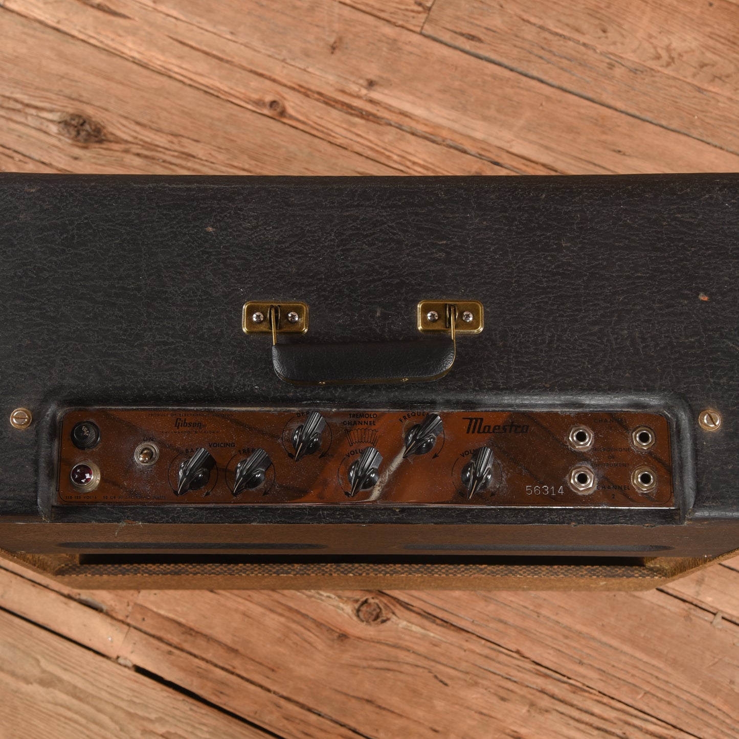 Gibson GA-45T 16-Watt 4x8" Guitar Combo Amp  1960s Amps / Guitar Amps / Guitar Cabinets