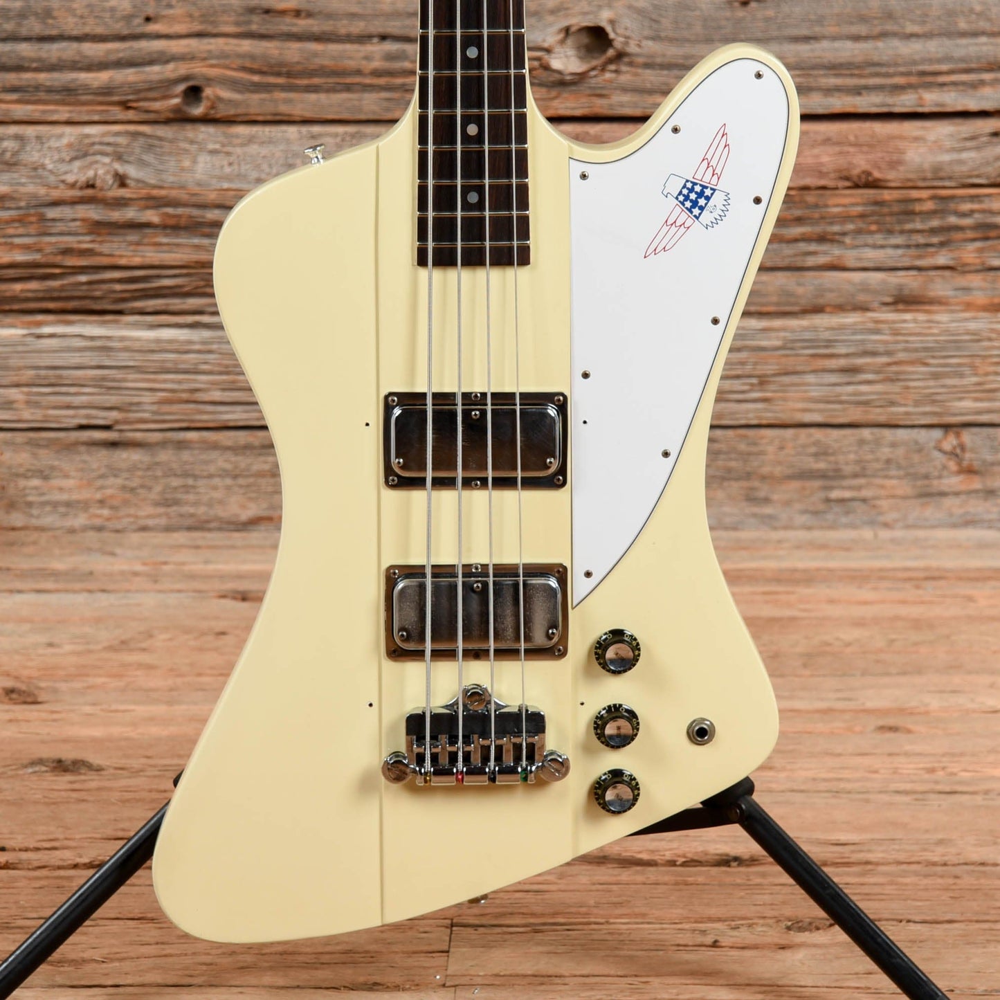 Gibson Bicentennial Thunderbird White 1976 Bass Guitars / 4-String