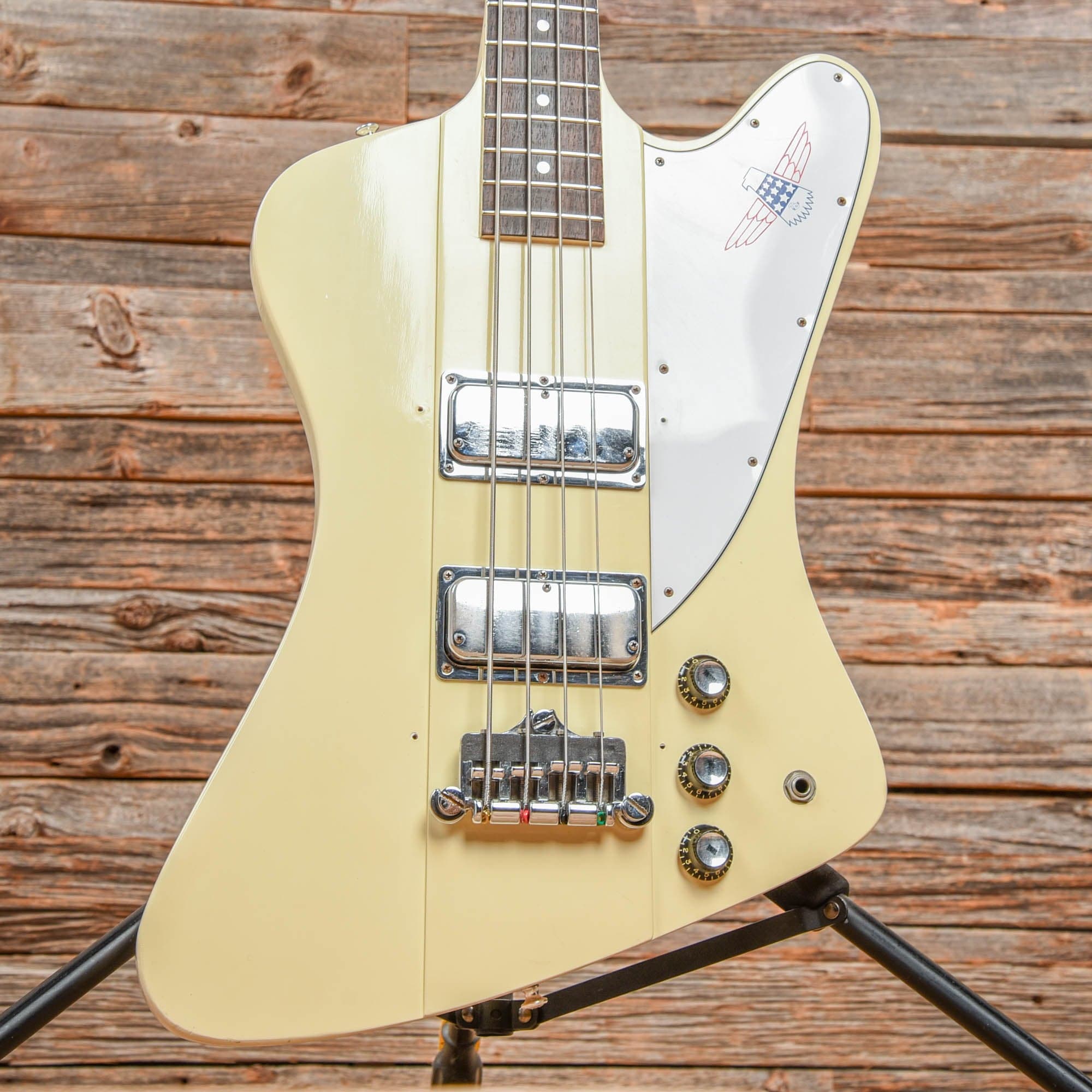 Gibson Bicentennial Thunderbird White 1976 Bass Guitars / 4-String