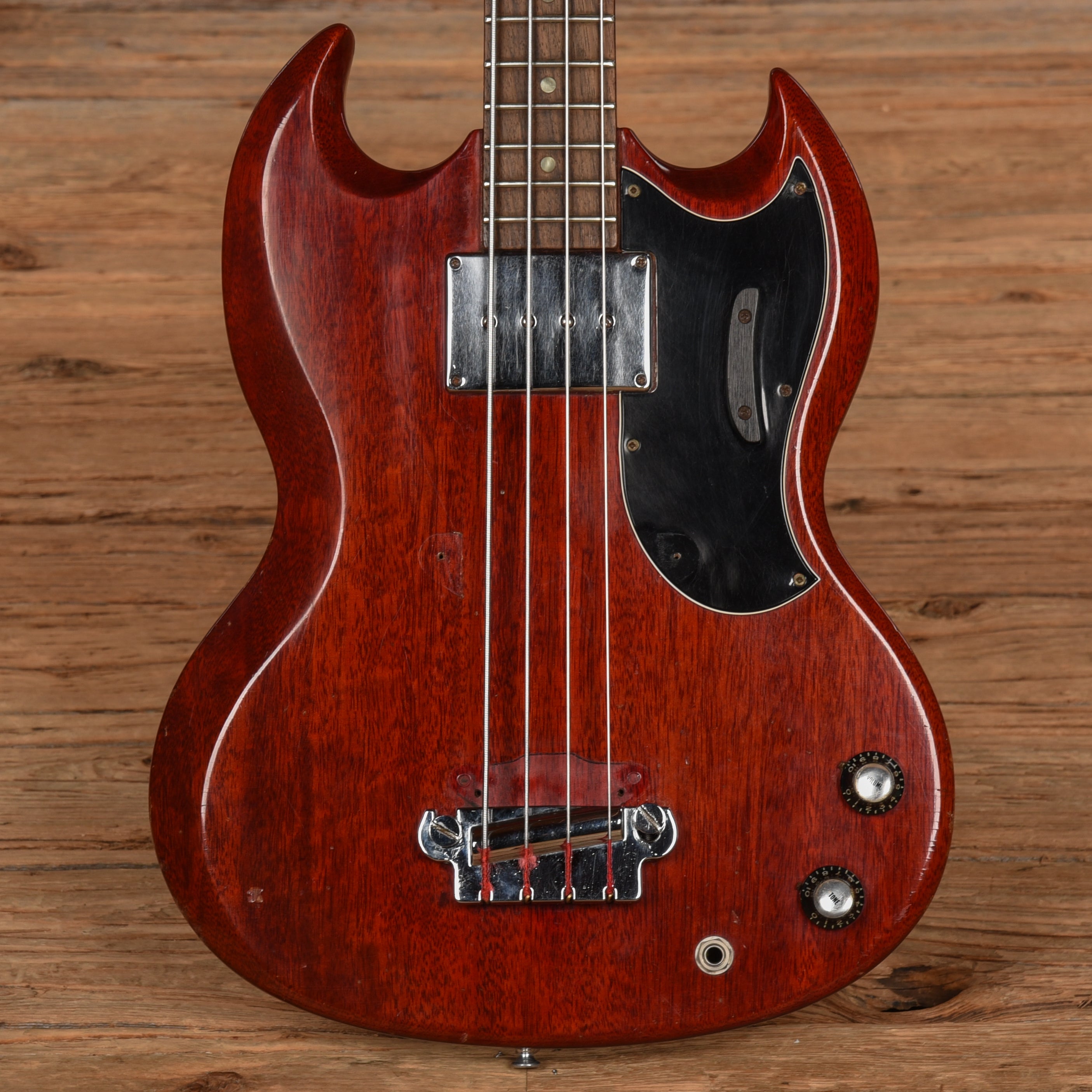 Gibson EB-0 Cherry 1965 Bass Guitars / 4-String