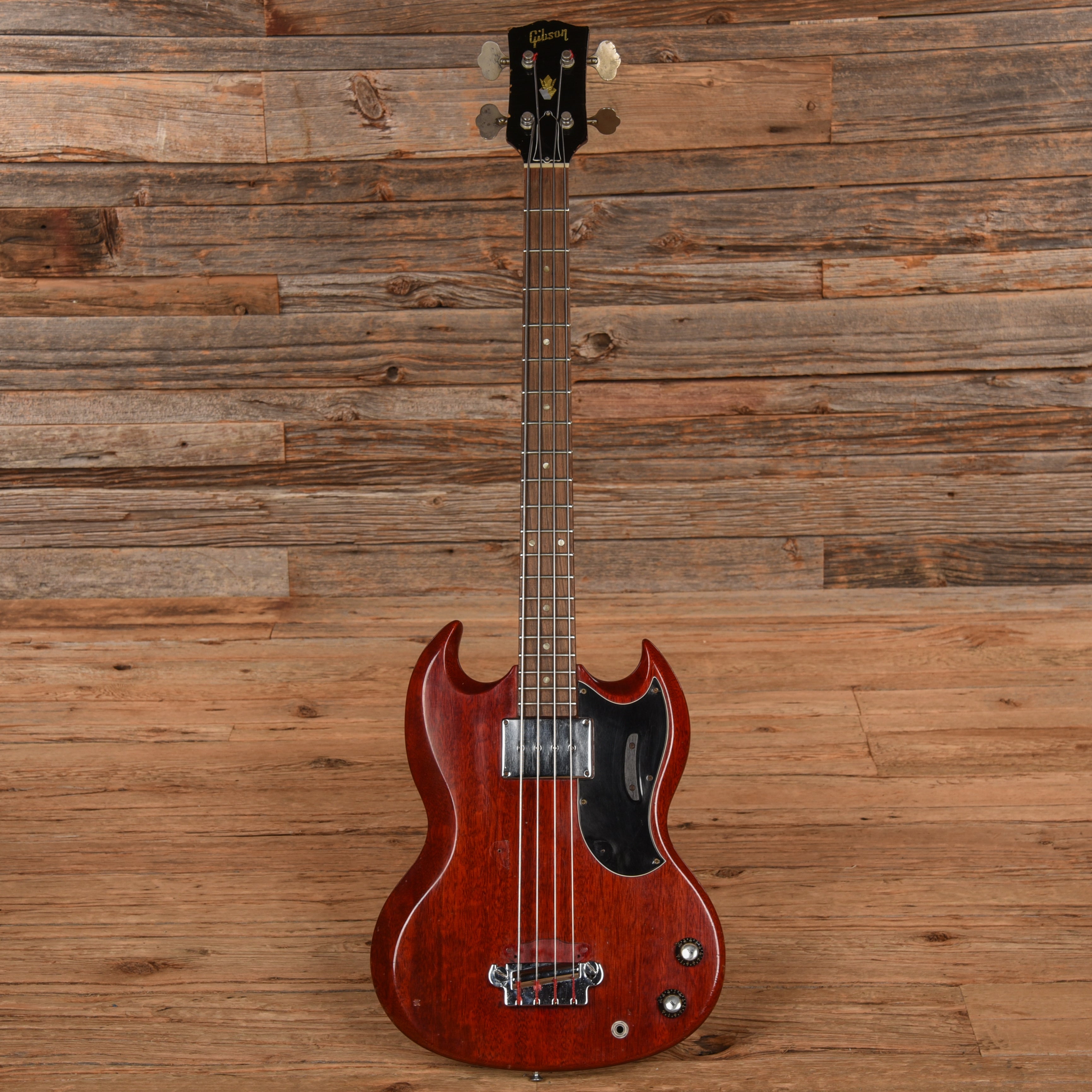 Gibson EB-0 Cherry 1965 Bass Guitars / 4-String