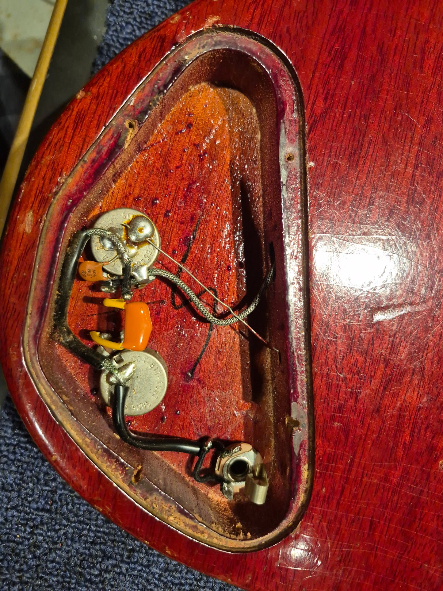 Gibson EB-0 Cherry 1965 Bass Guitars / 4-String