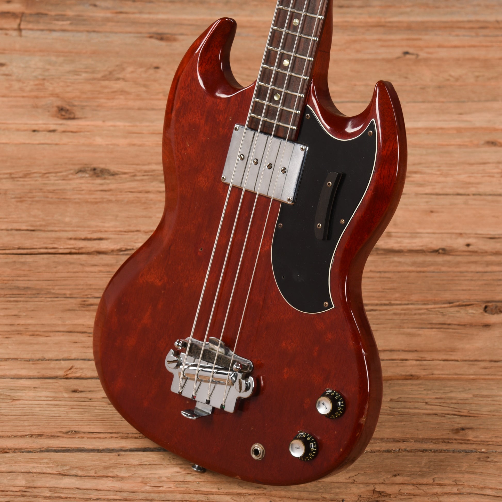 Gibson EB-0 Cherry 1966 Bass Guitars / 4-String
