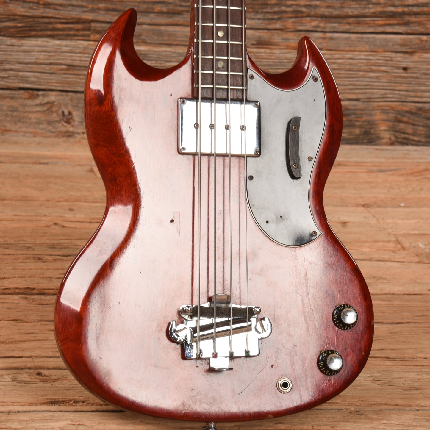 Gibson EB-0 Cherry 1966 Bass Guitars / 4-String
