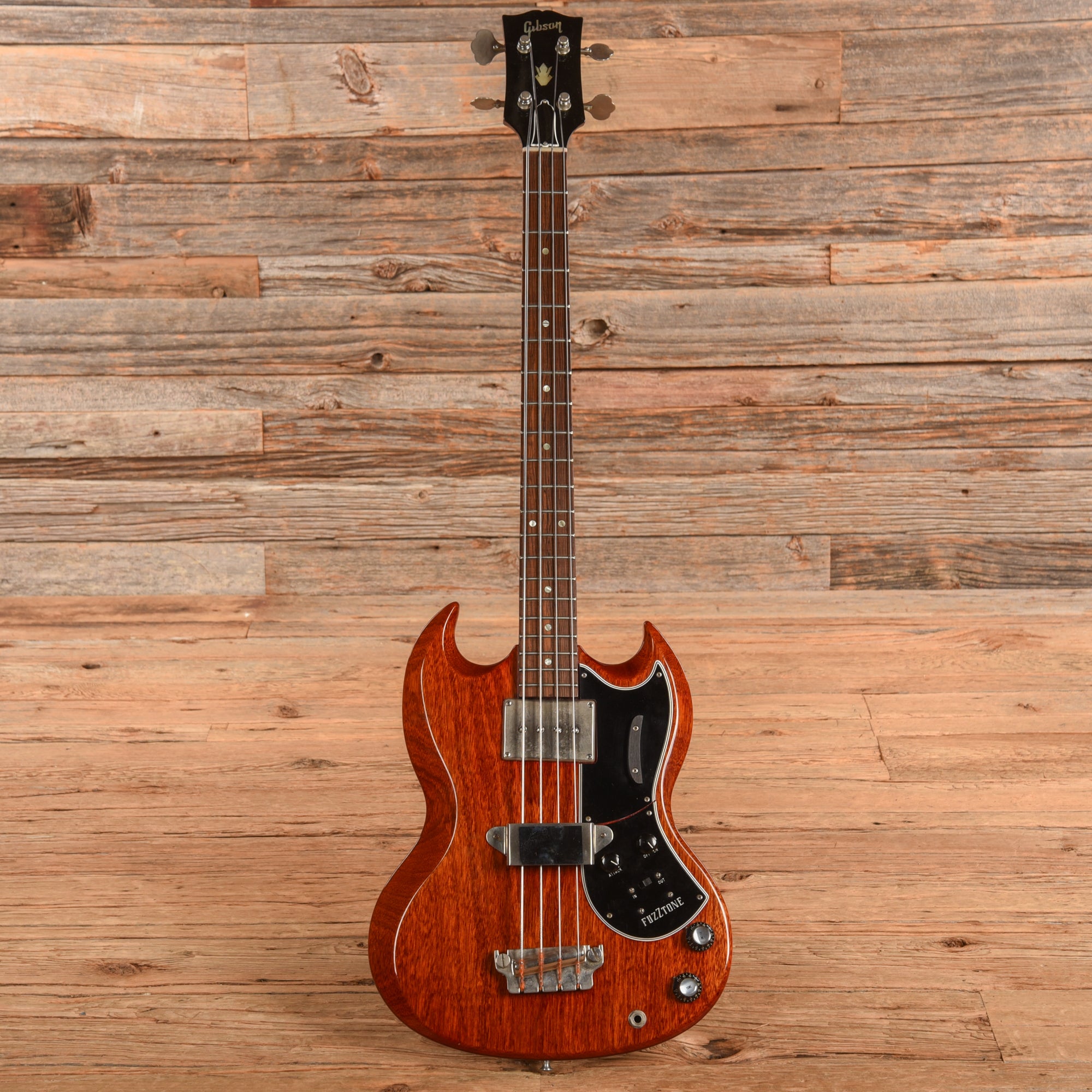 Gibson EB-0F Fuzztone Cherry 1964 Bass Guitars / 4-String