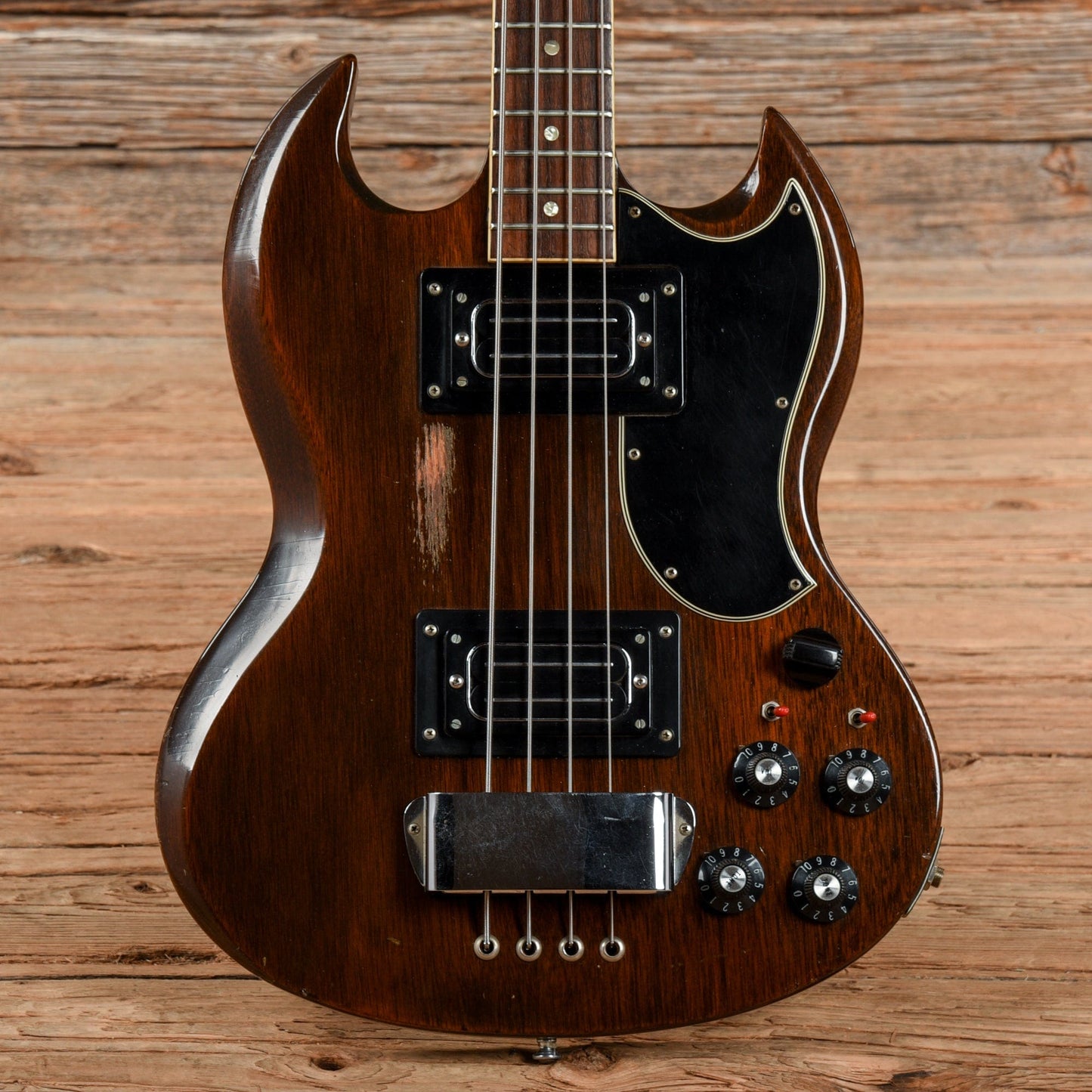 Gibson EB-3 Brown 1970s Bass Guitars / 4-String