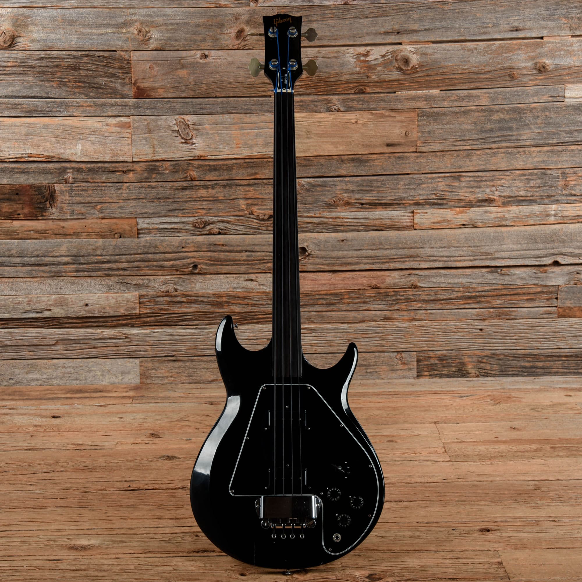 Gobson Ripper 1979 Gibson Ripper Vintage Electric Bass Guitar Black Bill – BVWGP