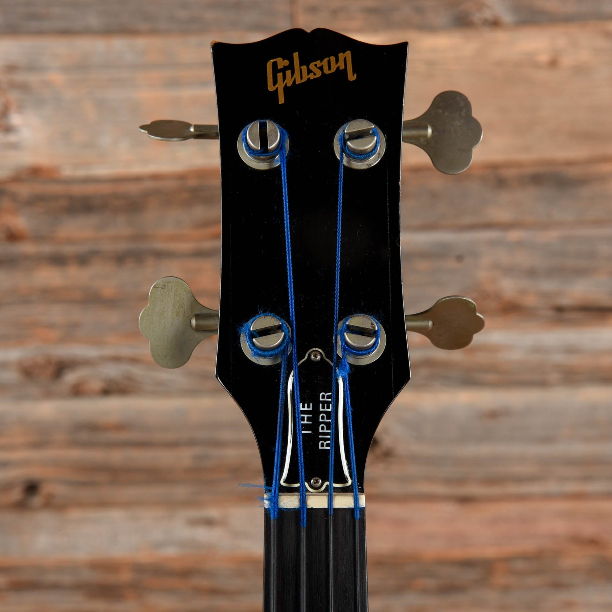 Used Gibson Ripper Gibson Fretless Ripper Black 1979 – Chicago Music Exchange